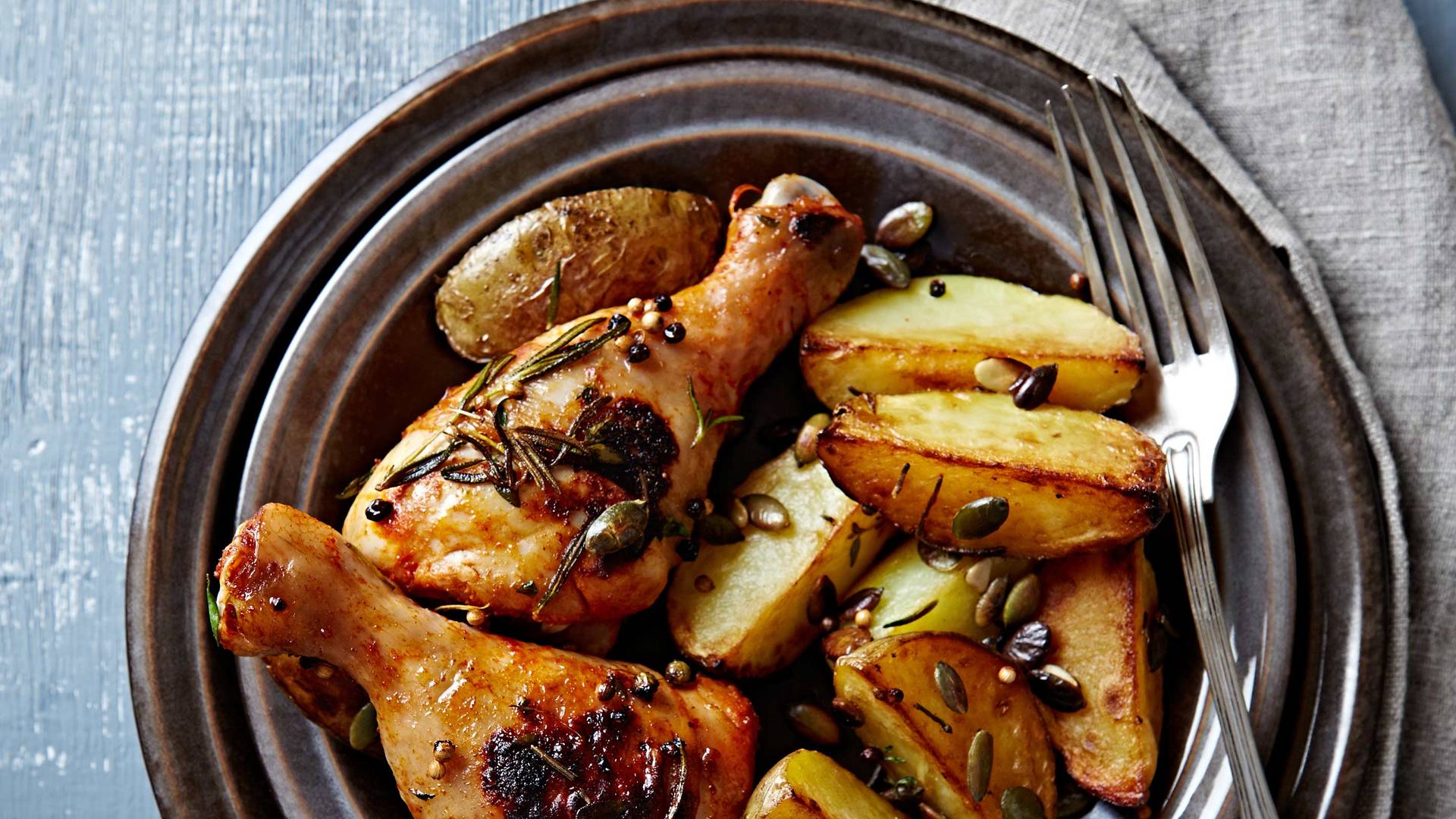 Roasted chicken Greek style | Jumeirah