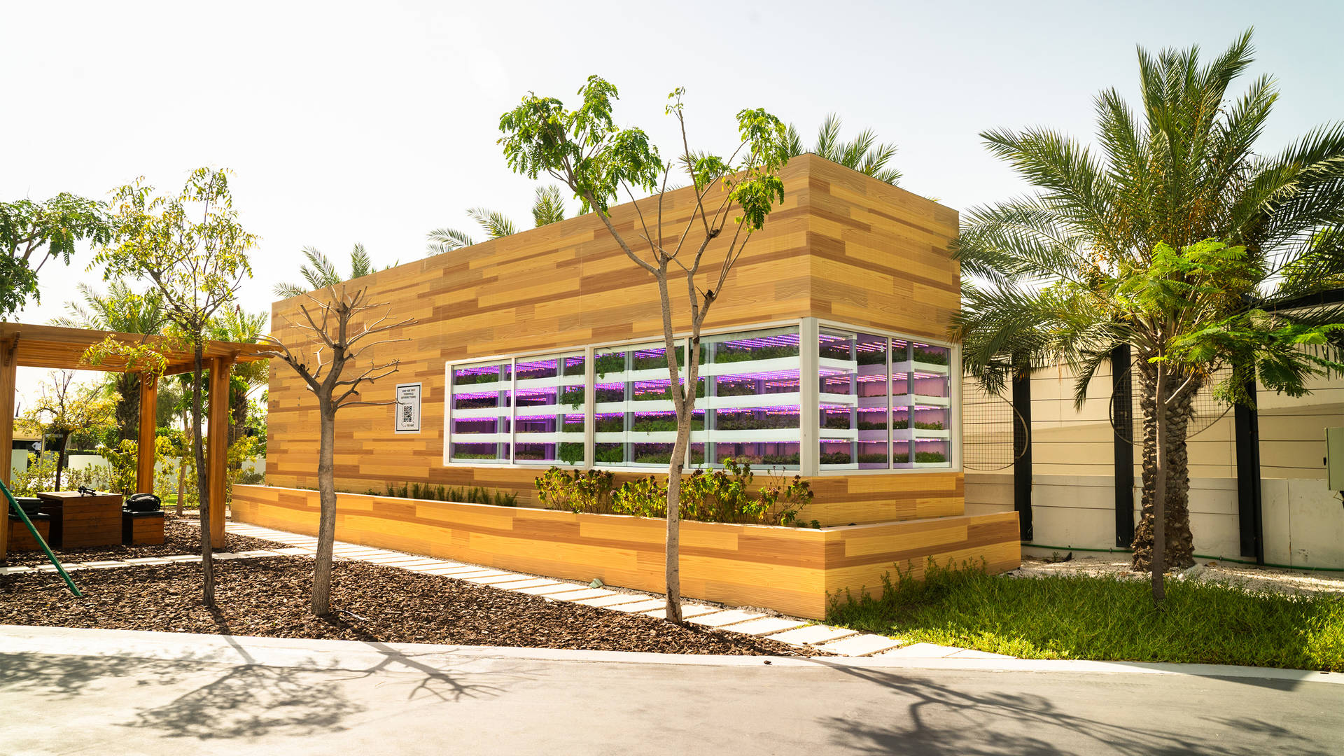 External image of Jumeirah Saadiyat Island's hydroponic farm
