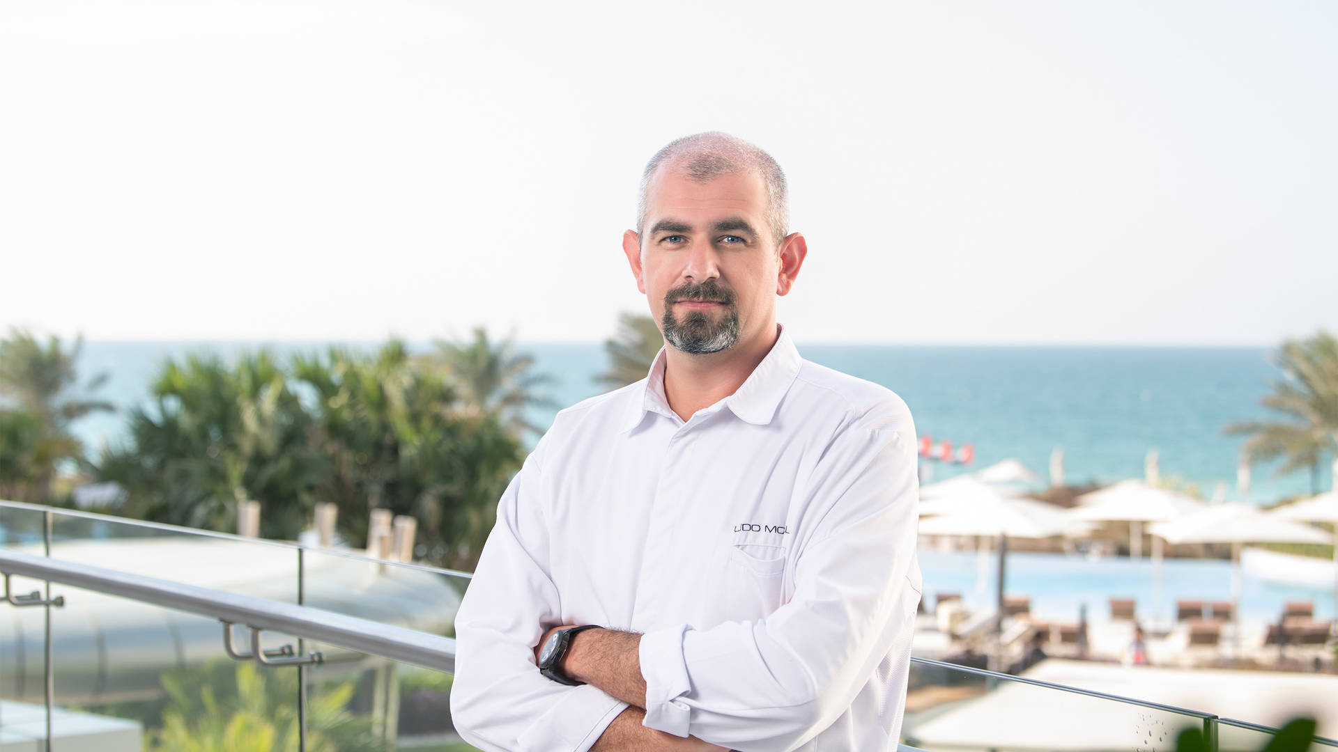 Landscape image of Saadiyat Island’s Executive Chef Udo Moreau