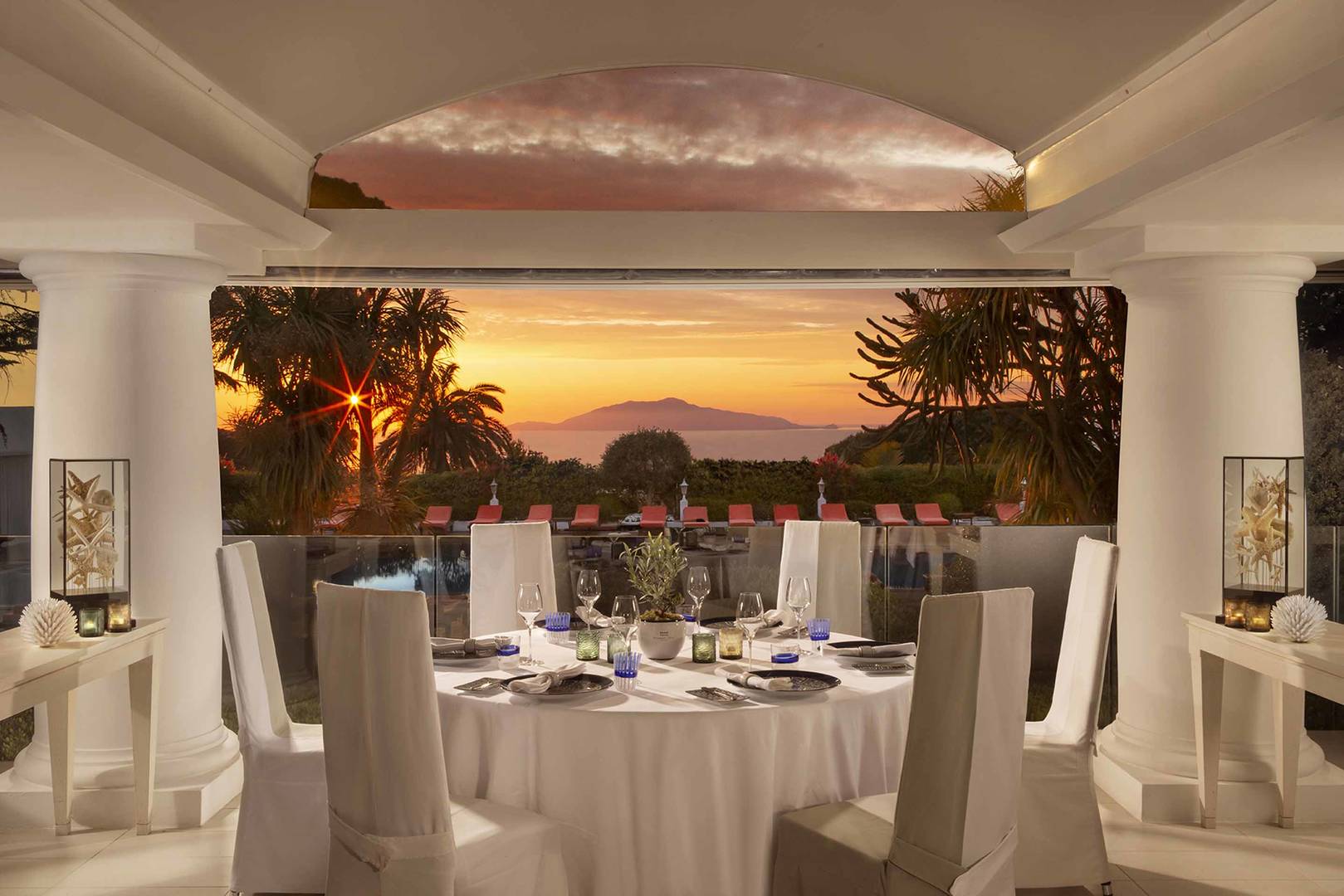 L'Olivo restaurant at Capri Palace Jumeirah
