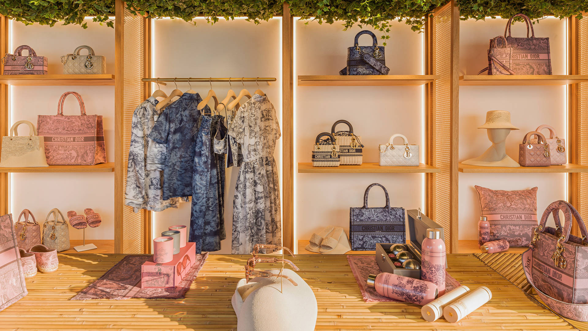 Pop up Dior boutique at Capri Palace Jumeirah