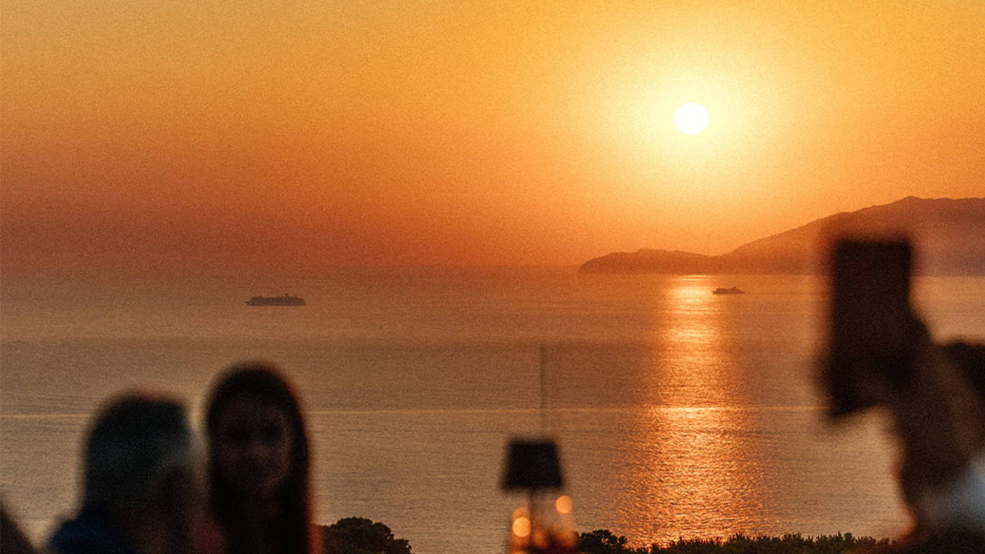 Sunset at Zuma Capri at Capri Palace Jumeirah in Italy