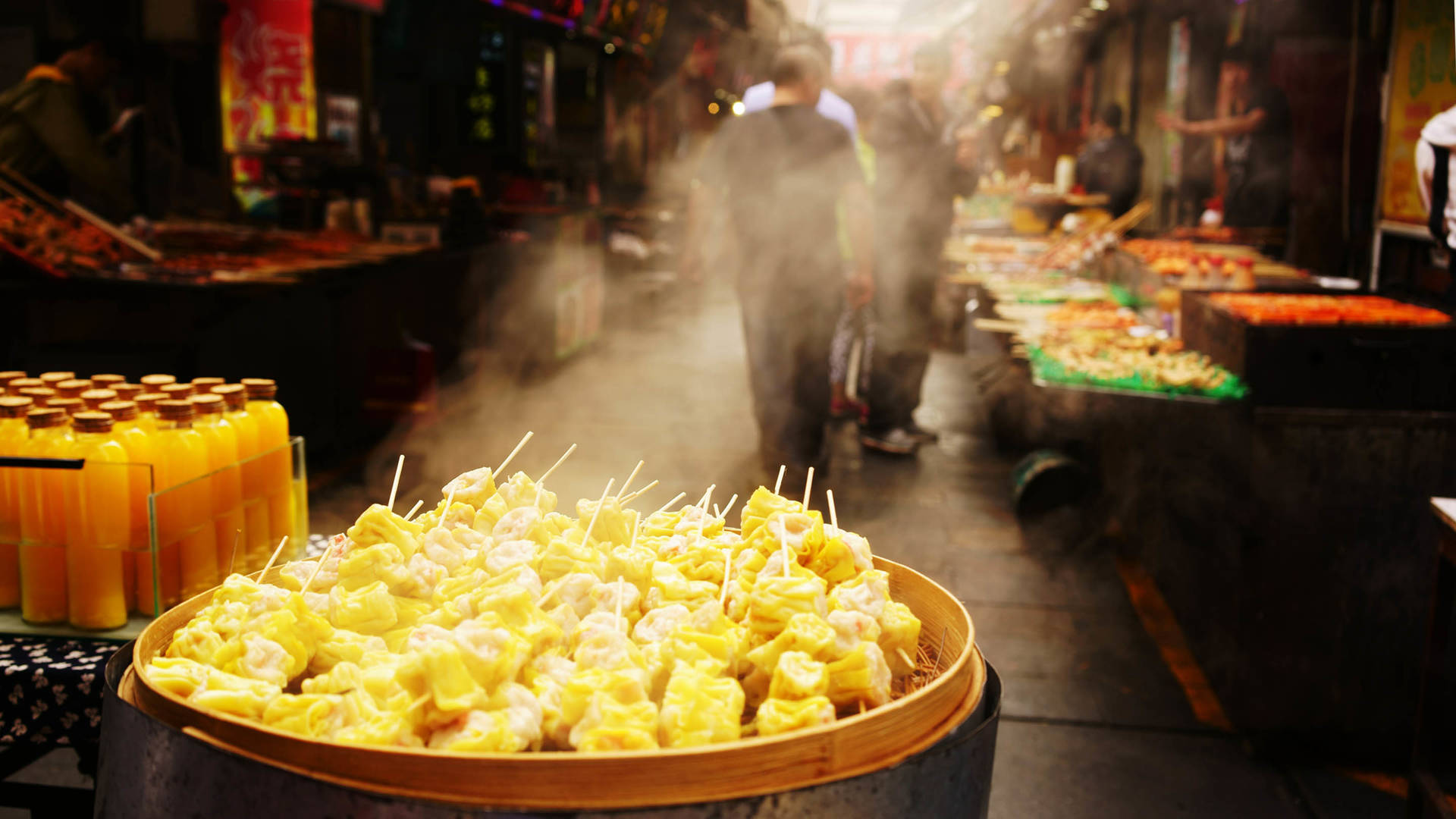 street food eat cantonese in guangzhou