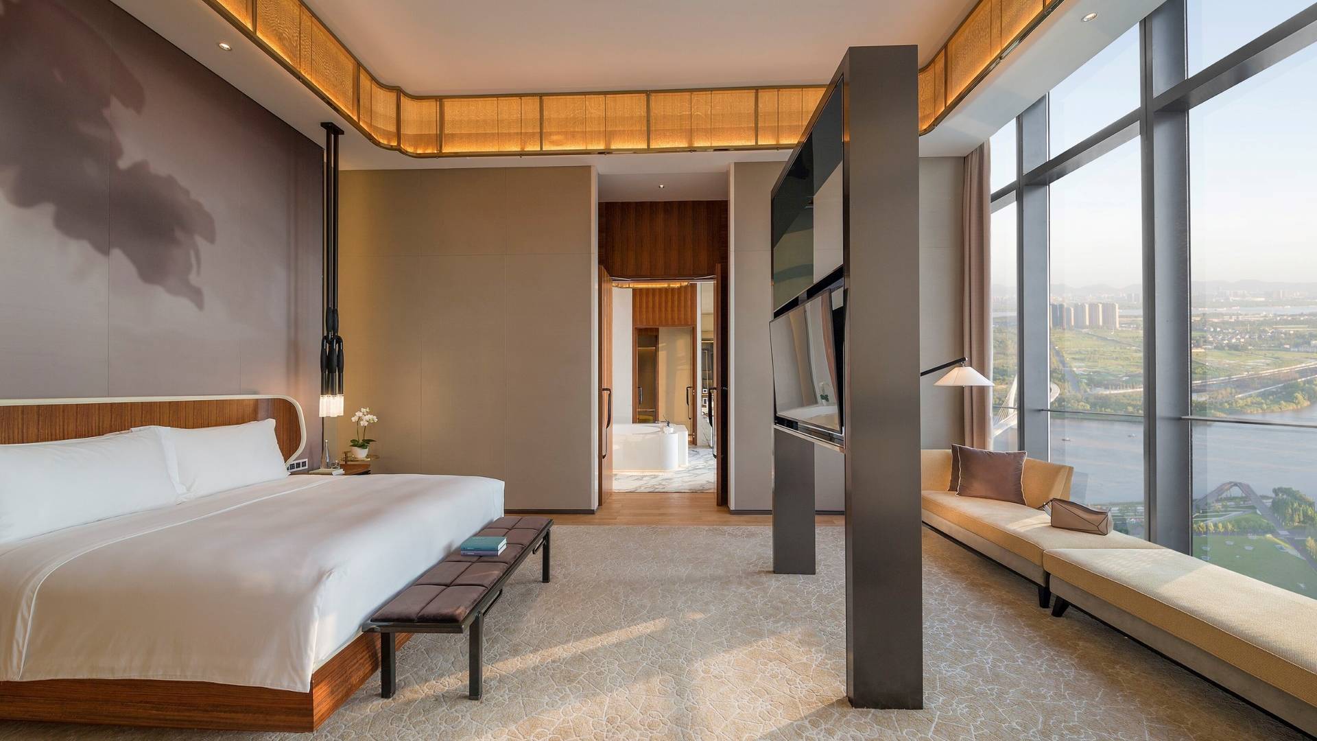 Presidential suite at Jumeirah Nanjing