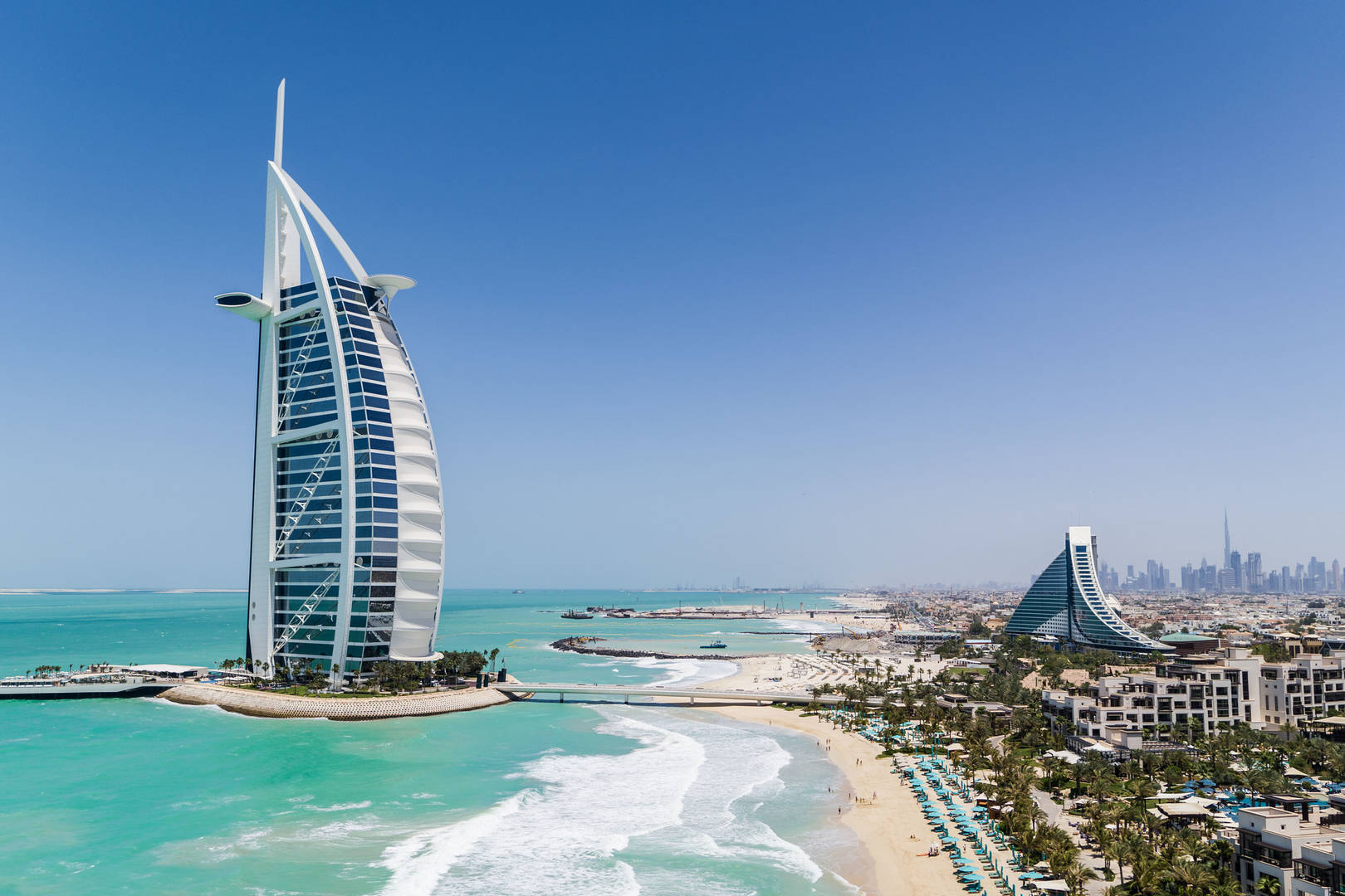 Burj Al Arab Ansicht Wohnzimmer der Club Suite