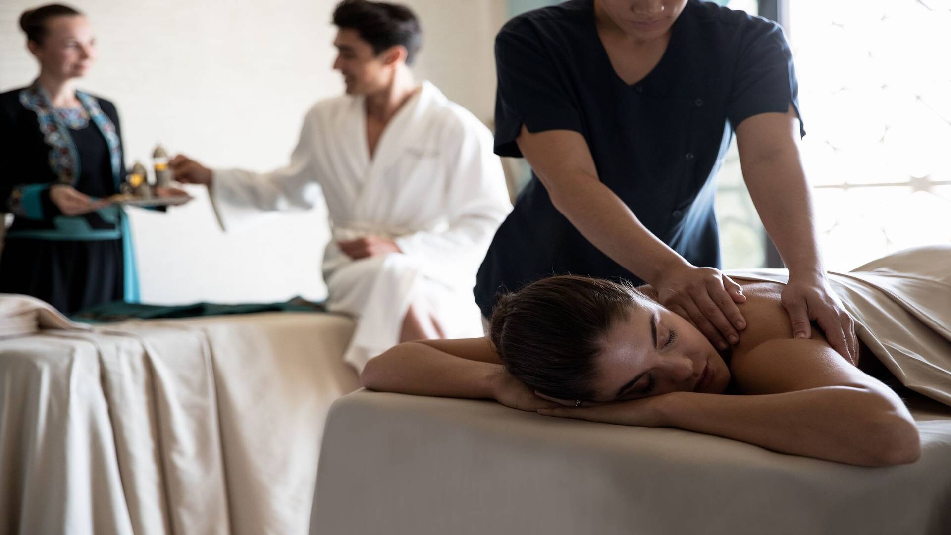 Couples treatment at Talise Ottoman Spa at Jumeirah Zabeel Saray