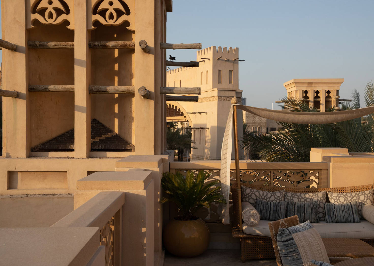 Dar Al Masyaf terrace