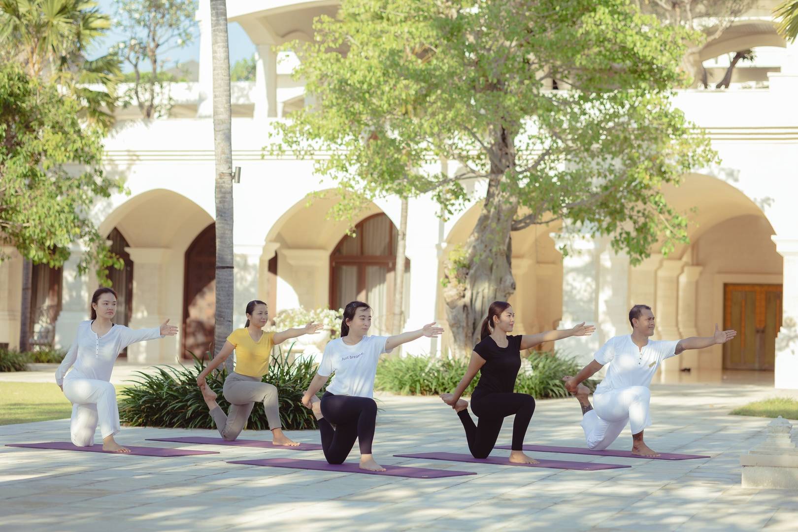 Yoga at Jumeirah Bali