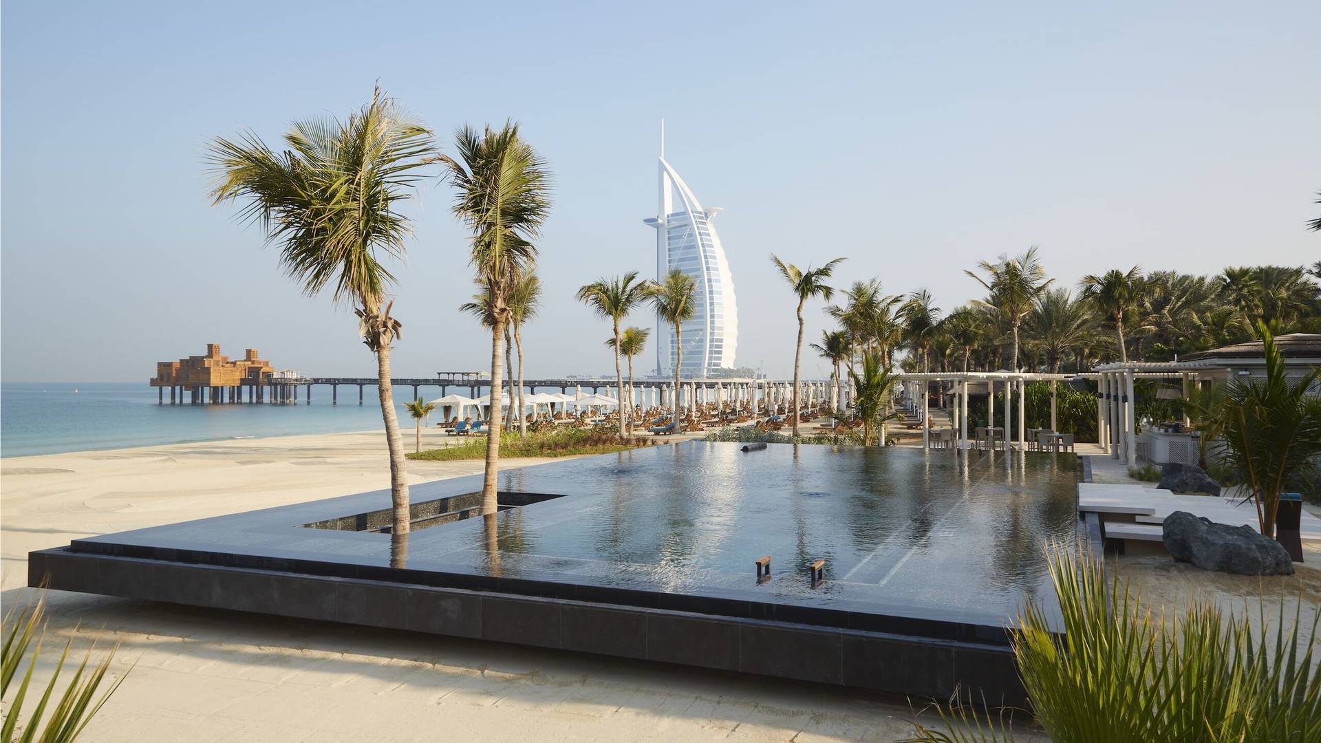 Jumeirah Dar Al Masyaf's Celeste infinity pool