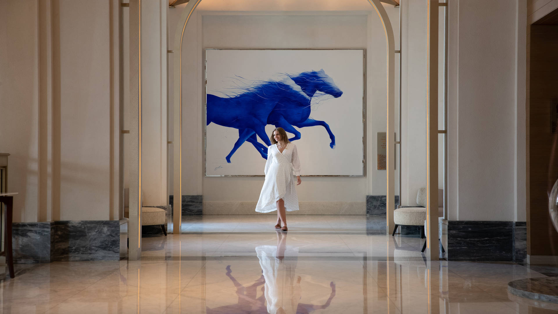 Artwork at Jumeirah Al Naseem
