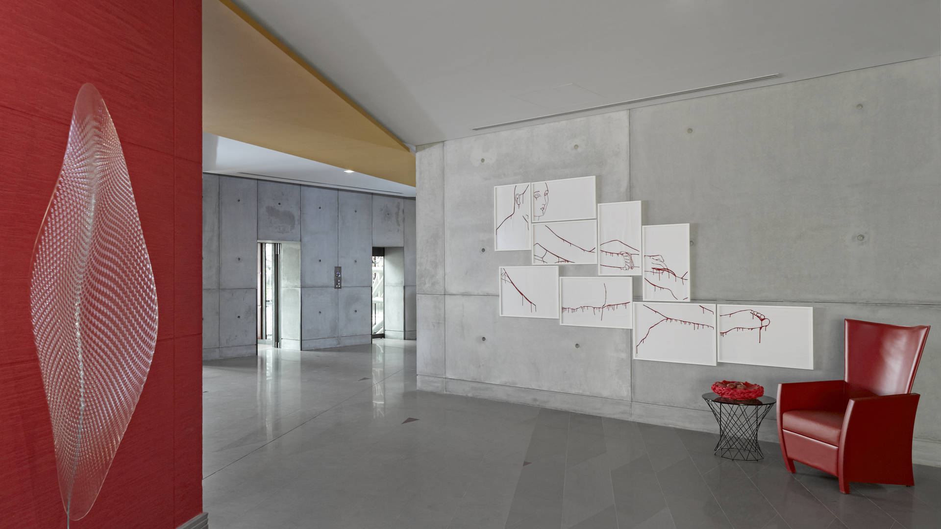 Artwork at Jumeirah Creekside Hotel