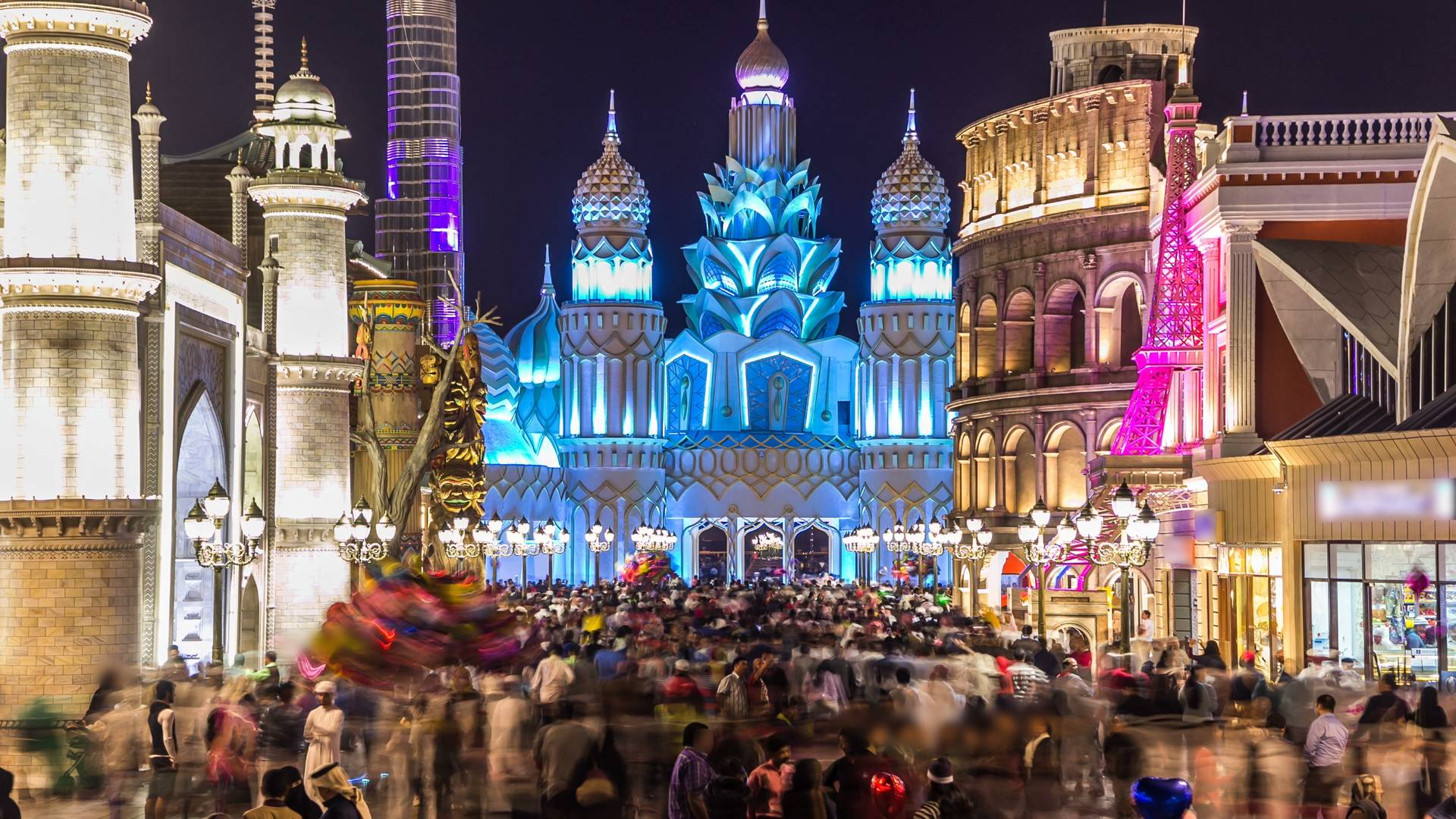 Entrance to the Global Village in Dubai
