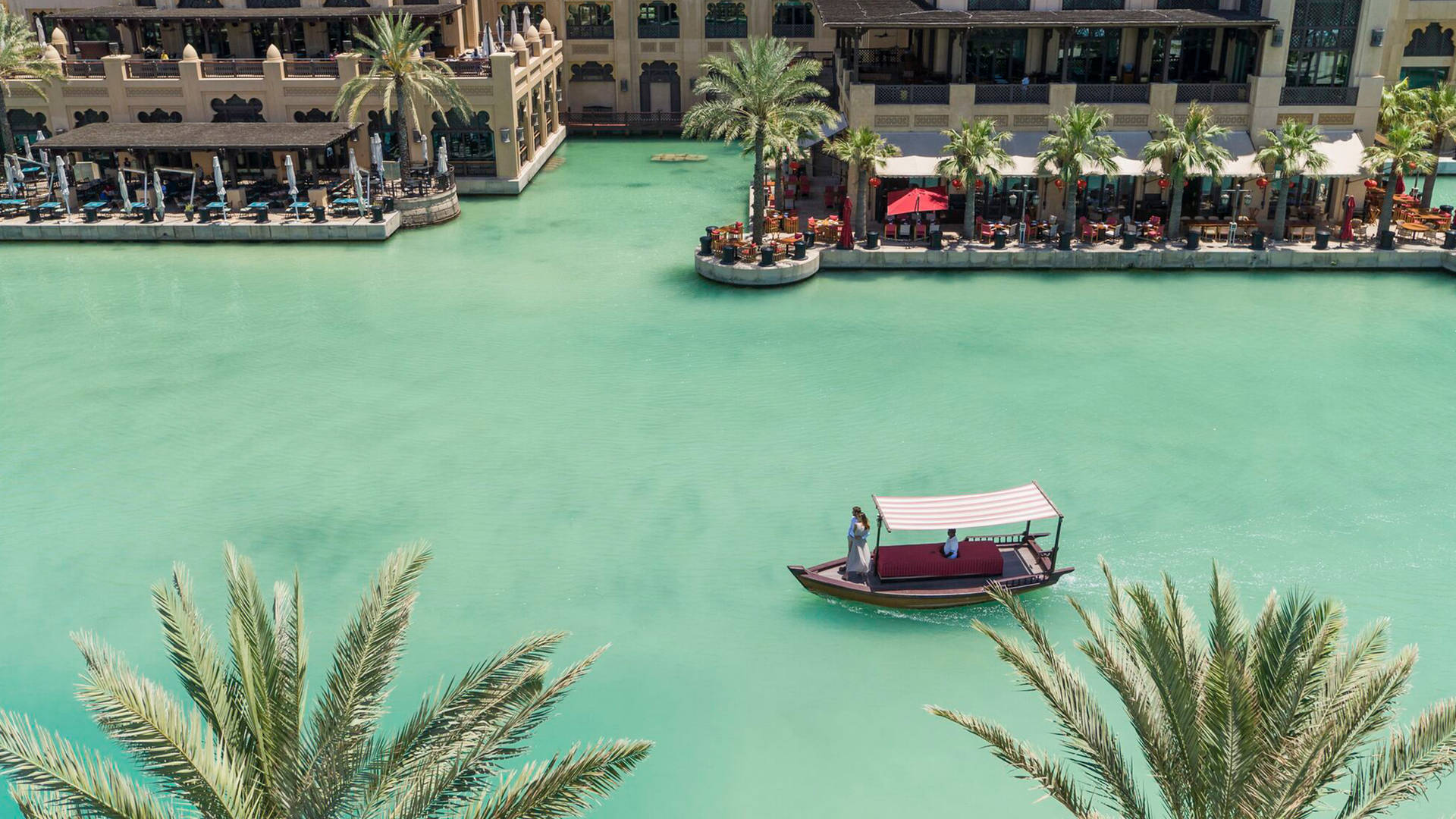 Abra ride at Jumeirah Mina A'Salam in Dubai