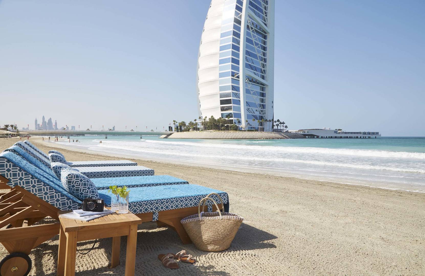 The beach at Jumeirah Beach Hotel