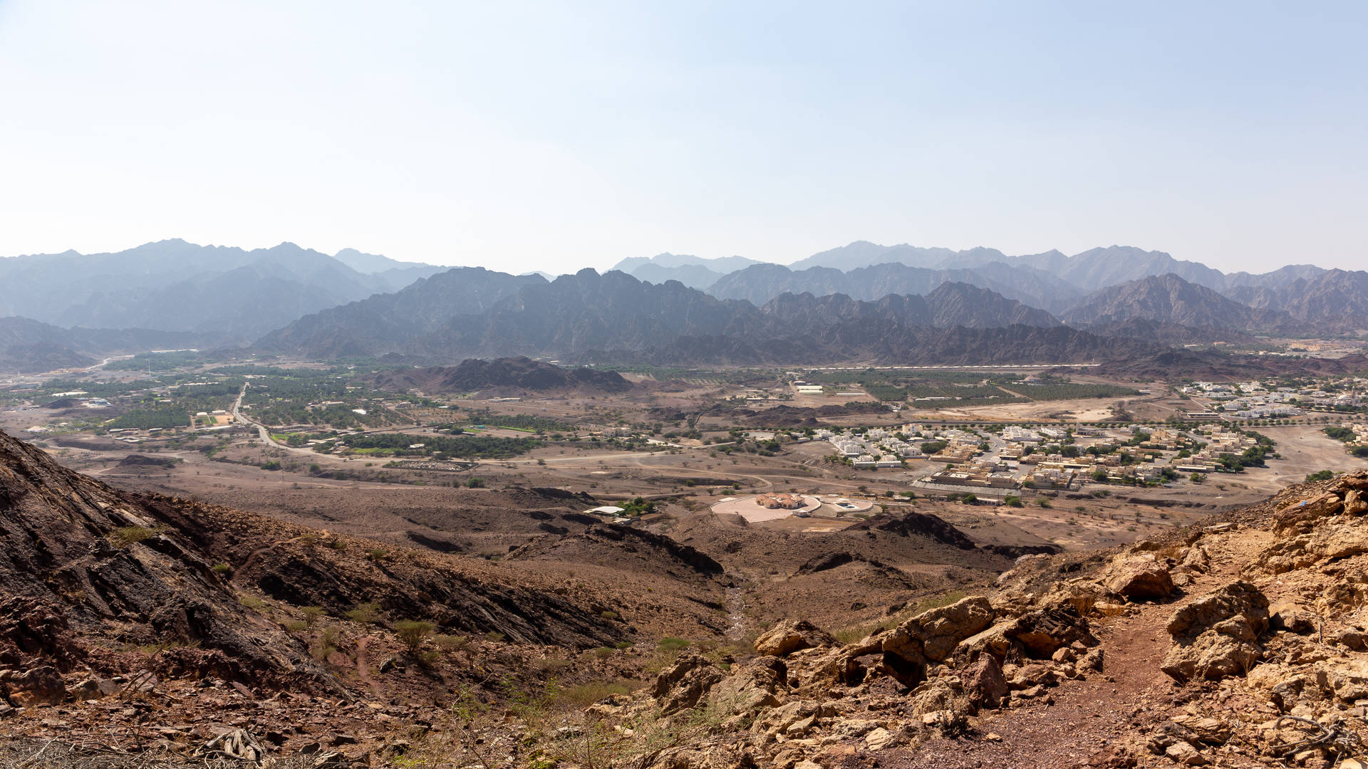 Rocky lanscape at Hatti Wadi Hub