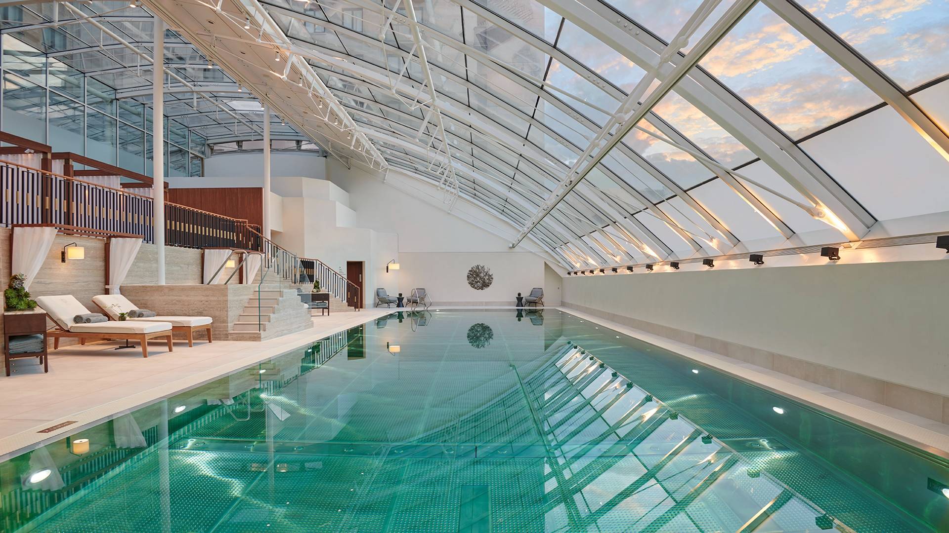 Swimming pool at The Peak at The Carlton Tower Jumeirah