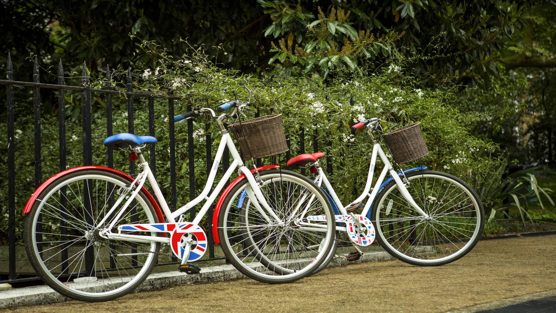 Bicycles near Belgravia London