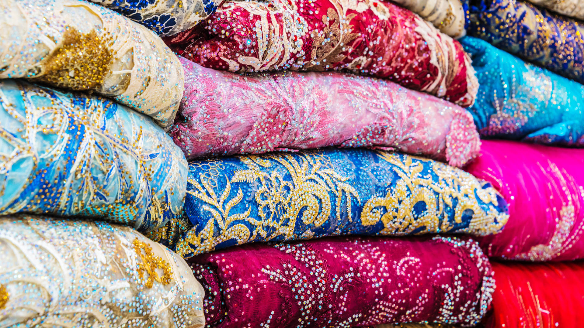 textiles souk Dubai