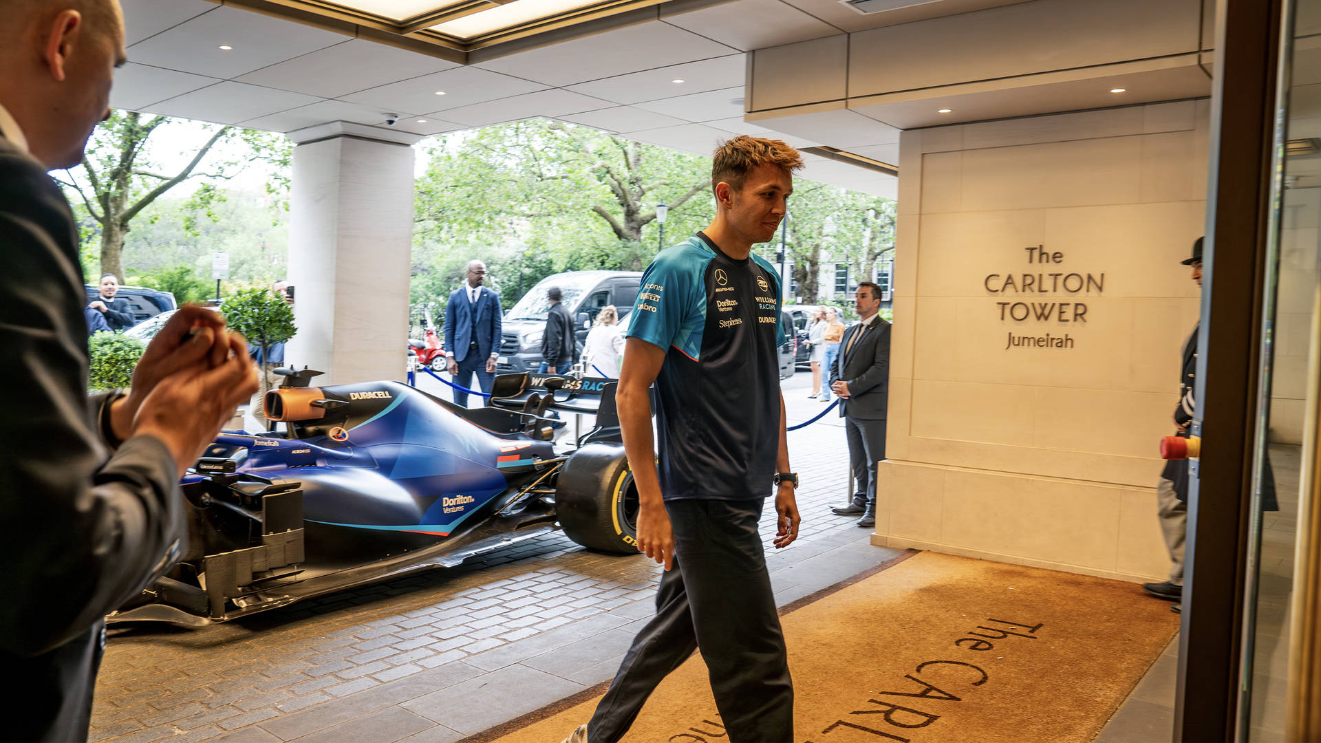 CONTENT_Alex Albon at The Carlton Tower Jumeirah in London