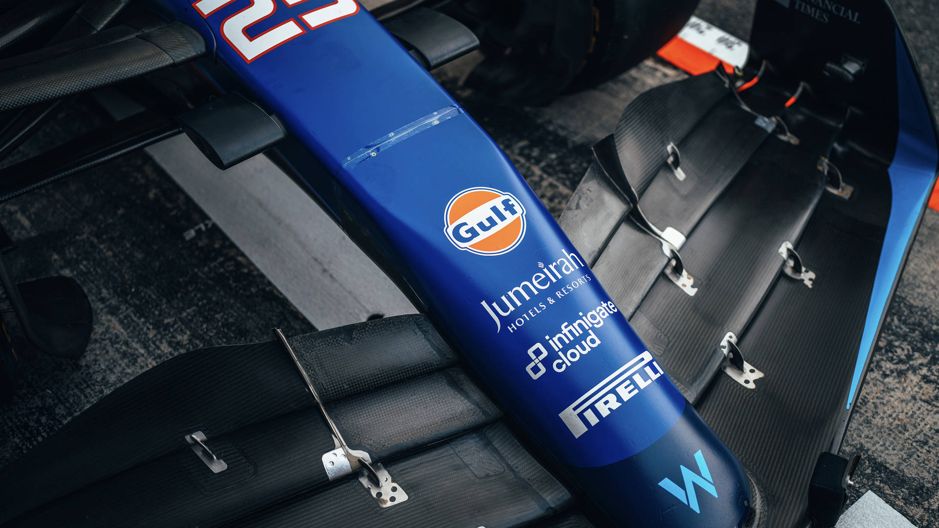 Jumeriah Logo on racing car