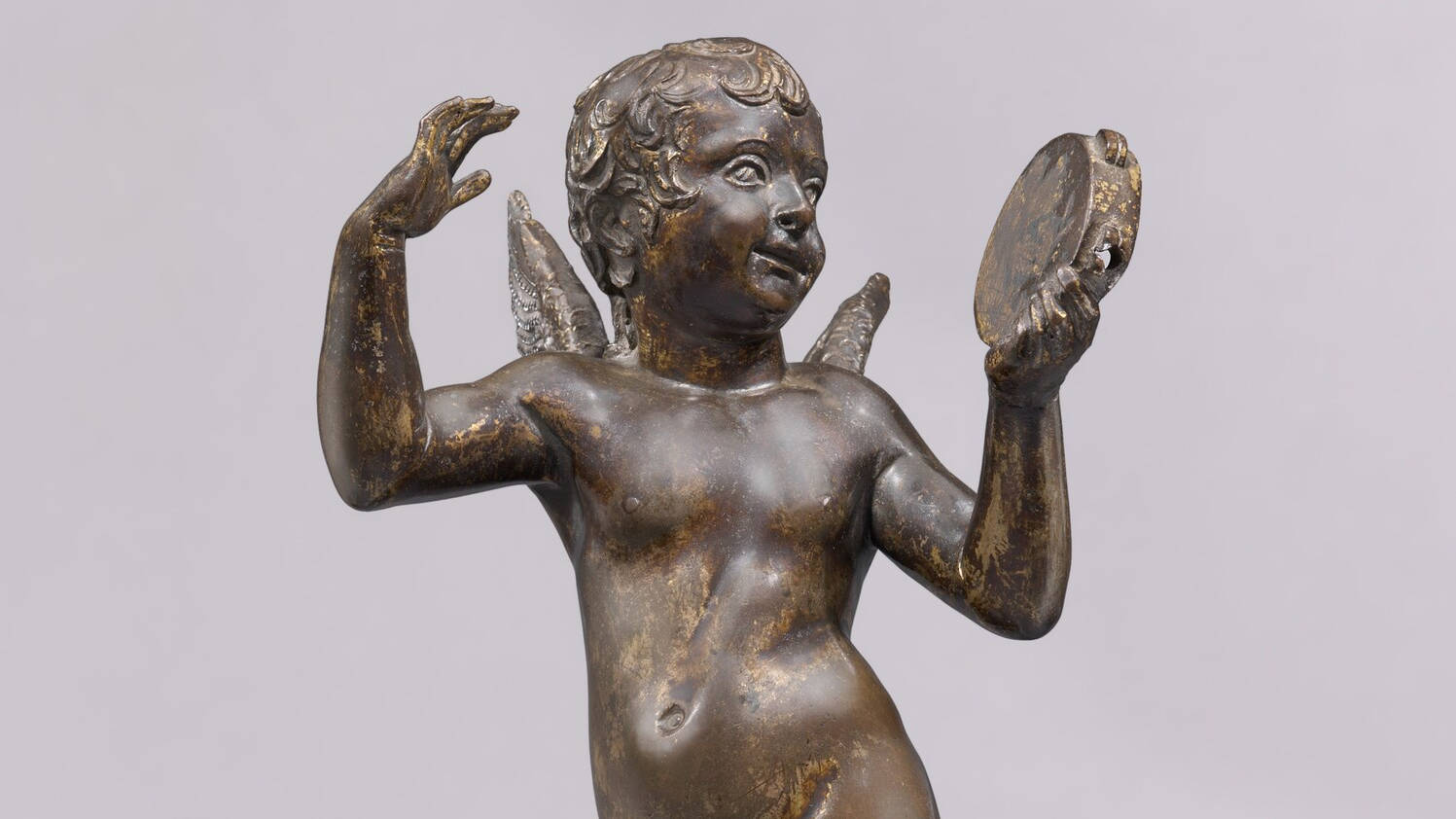 A statue by Donatello, exhibited at the Victoria & Albert Museum in 2023