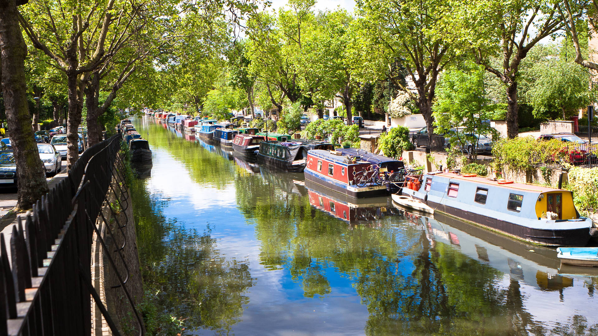 Regents Canal Little Venice London waterway