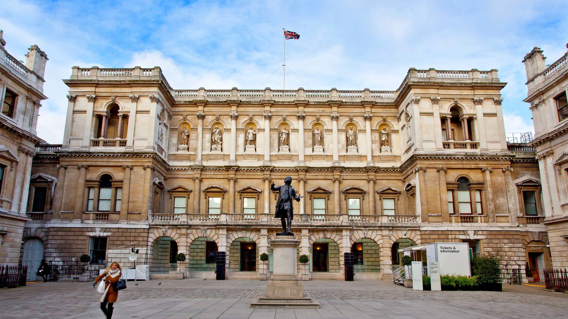 Burlington House, the Royal Academy in London