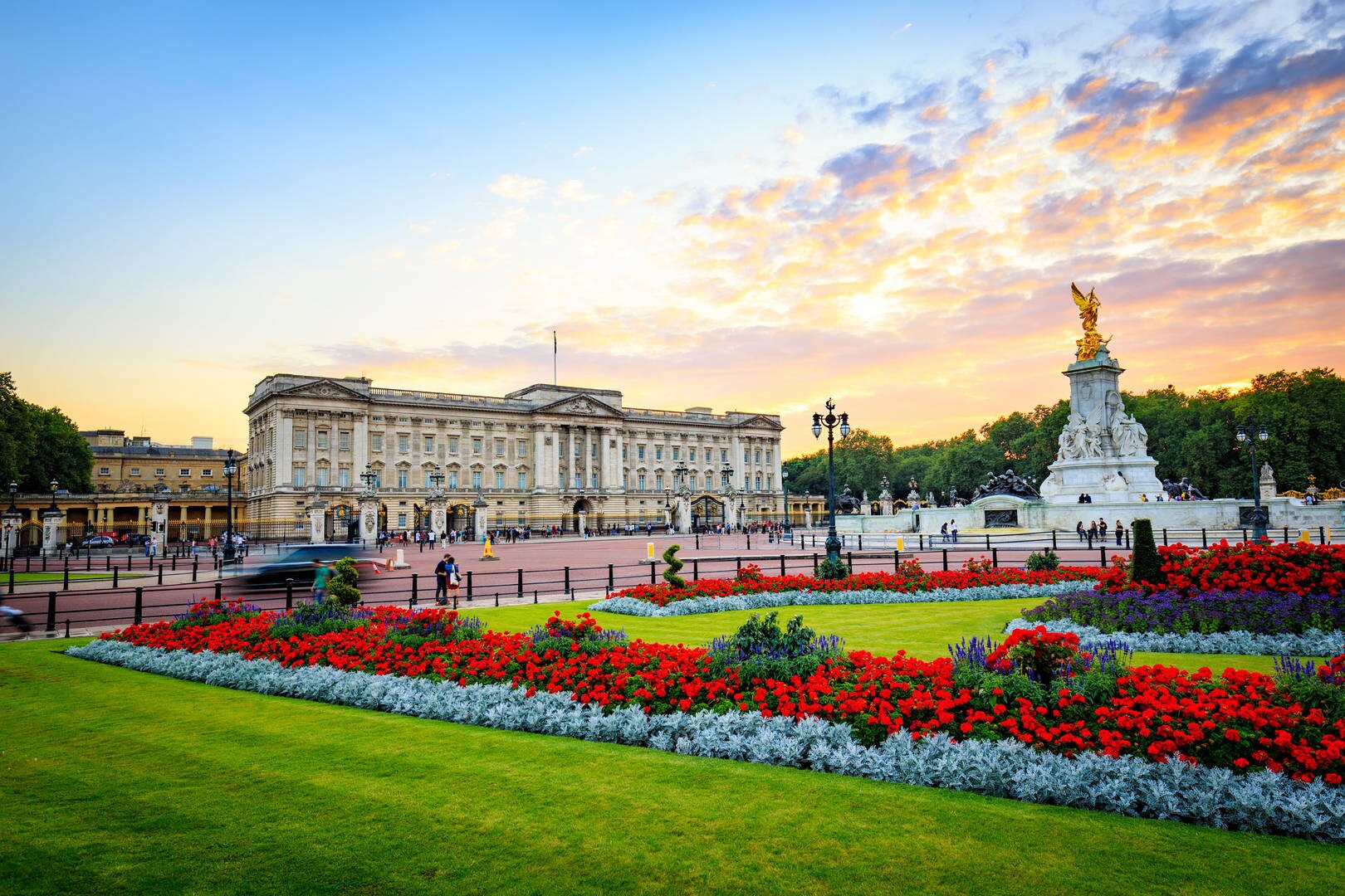 Buckingham Palace in central London