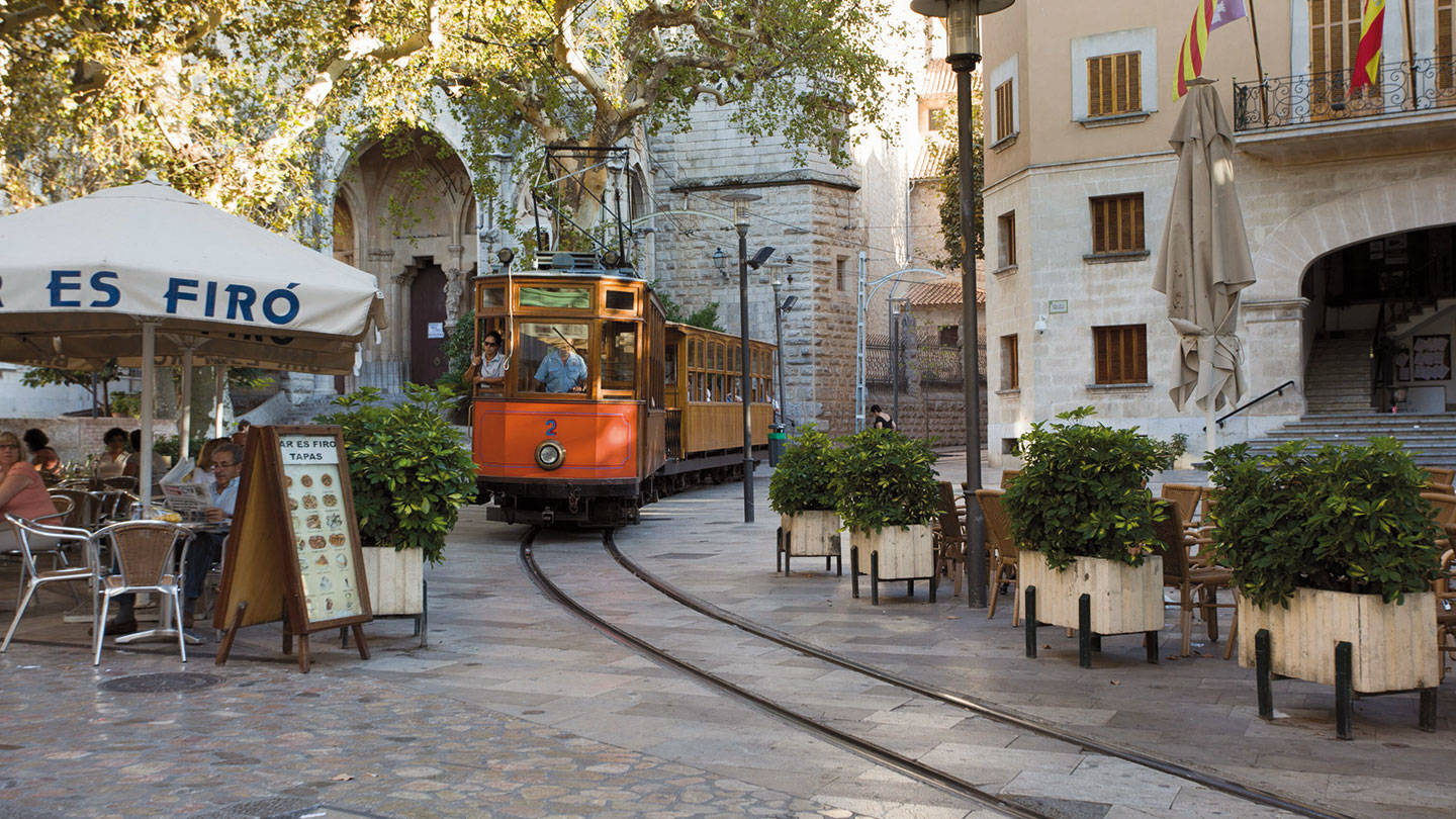 Calle del mercado de Mallorca