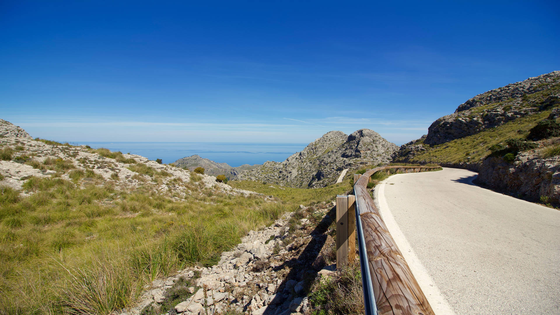 View from Sa Colabra in Mallorca