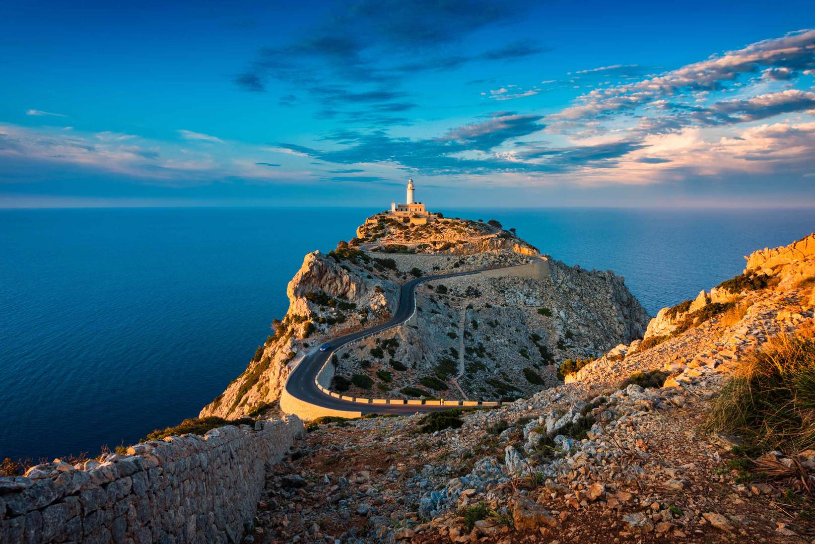 Cap de Formentor lighthouse in Mallorca