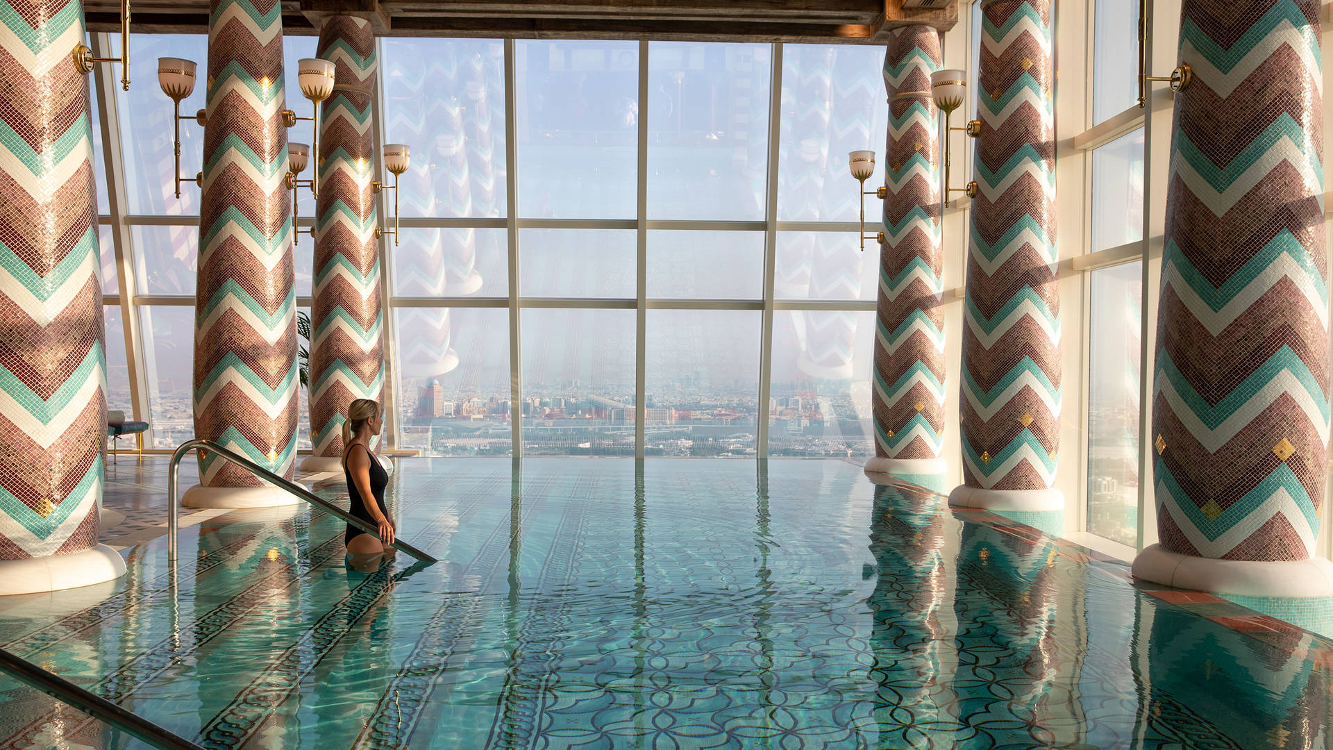Burj Al Arab Talise Spa pool