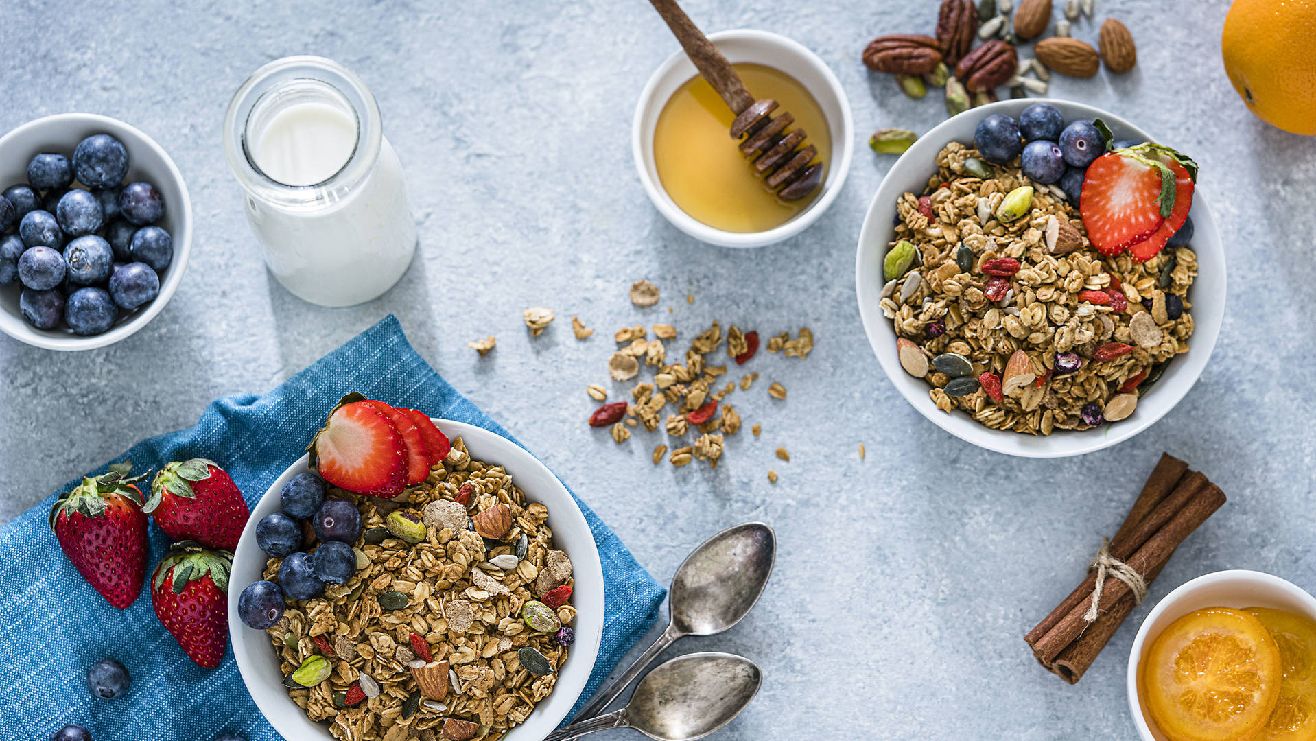 Middle Eastern style granola