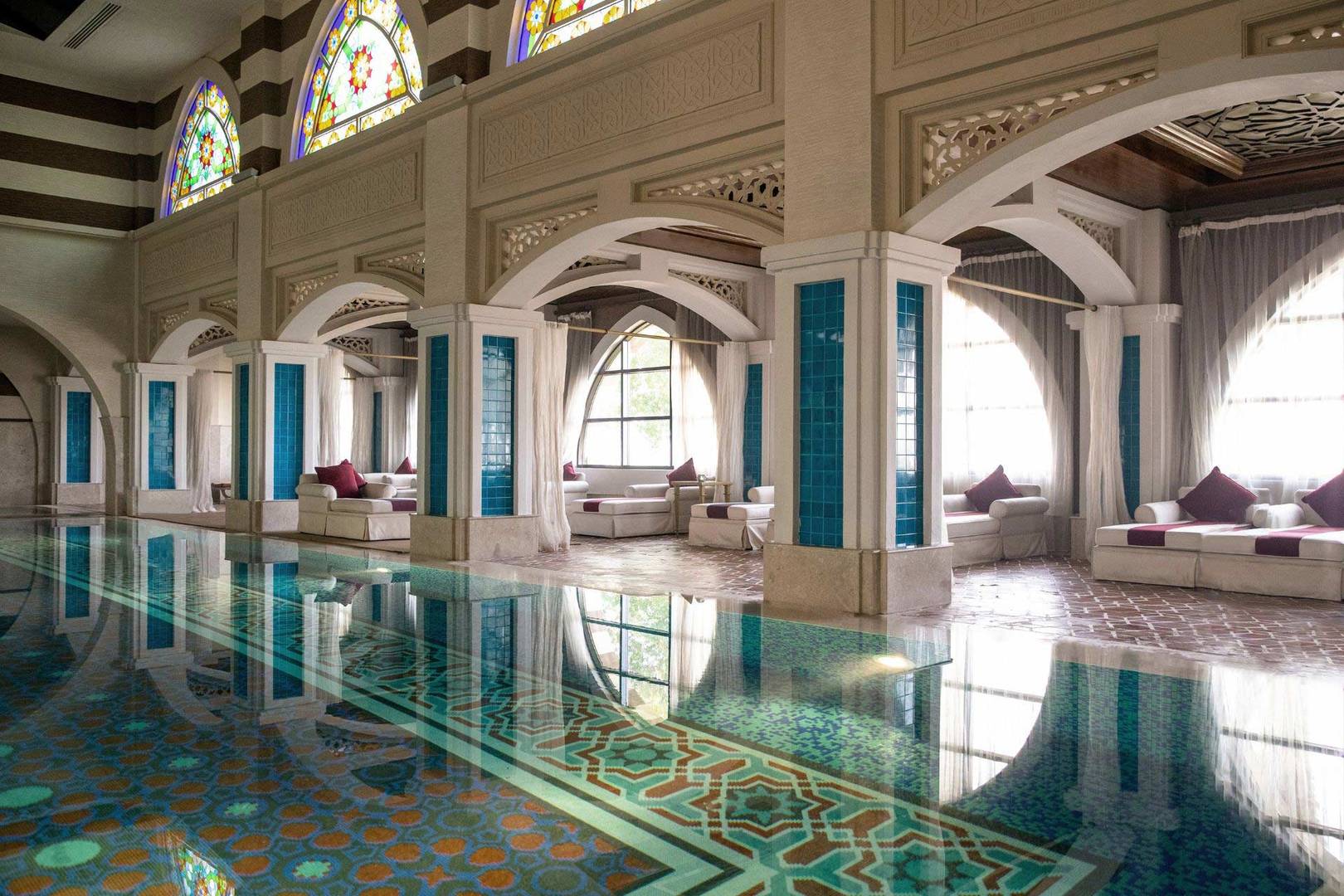 Parents can relax in the Talise Ottoman Spa while the kids have a fun time at Sinbad's Kids' Club. Image credit: Jumeriah Zabeel Saray