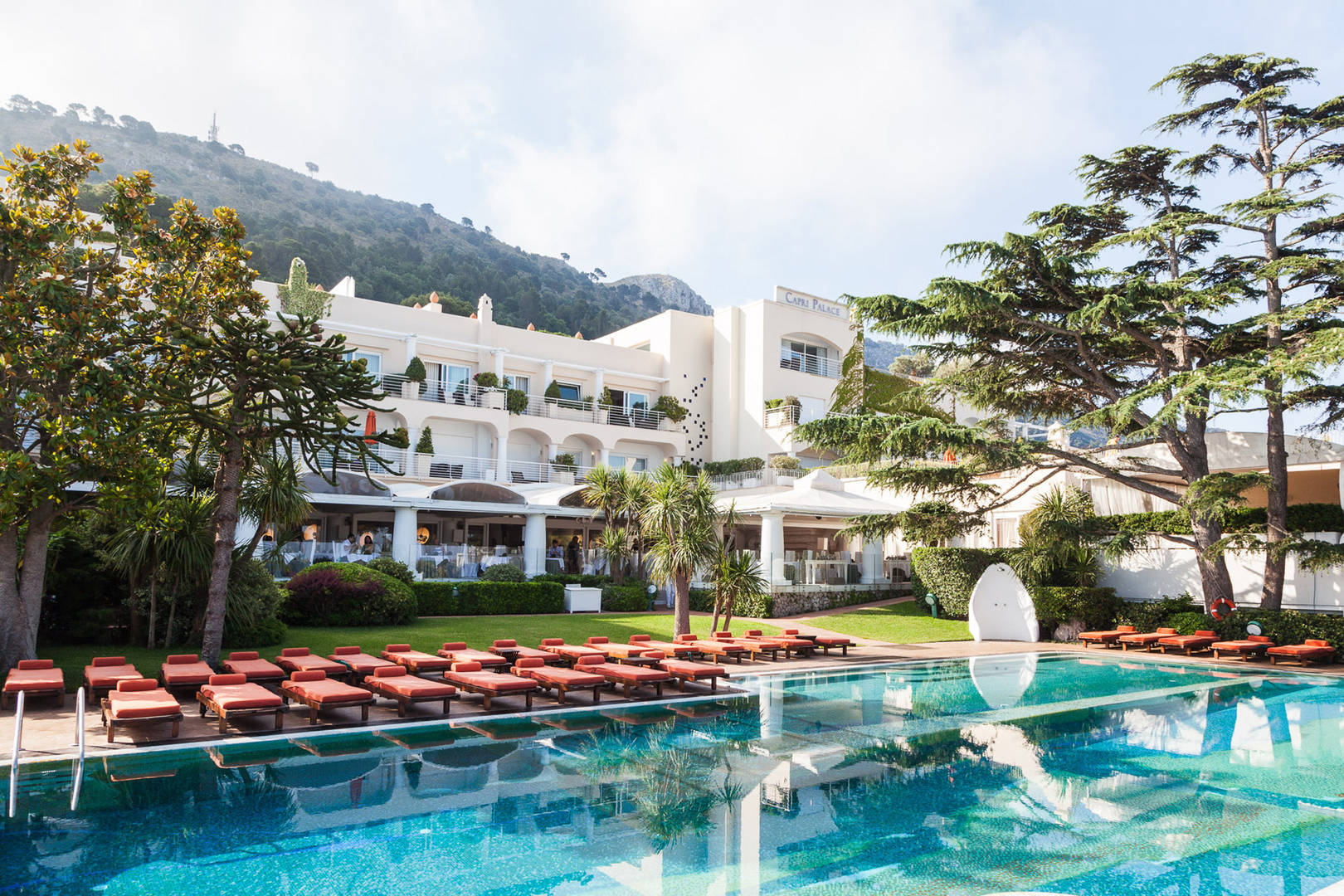 Jumeirah Capri Palace Swimming Pool Outdoors