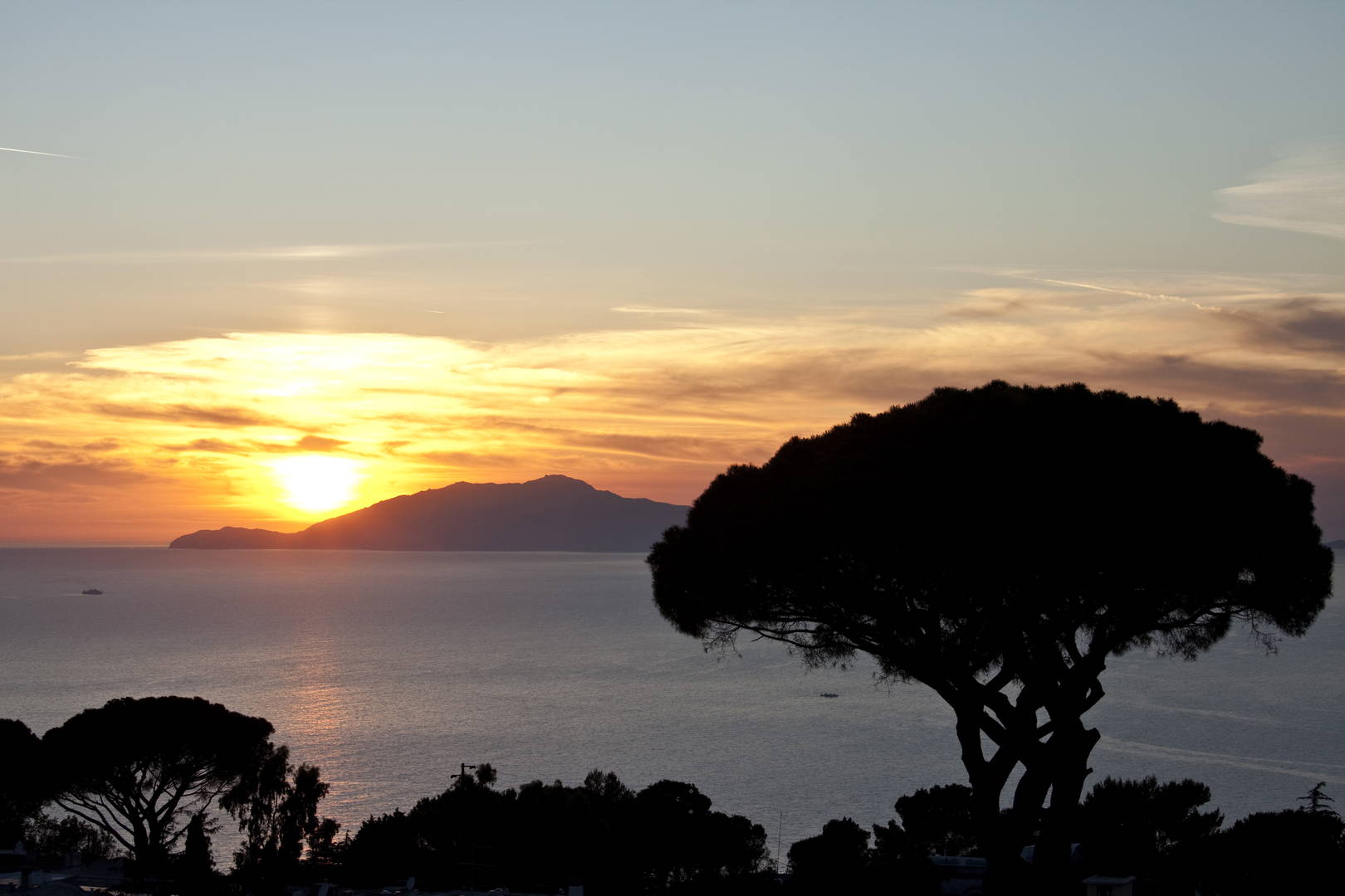 Capri terrace view