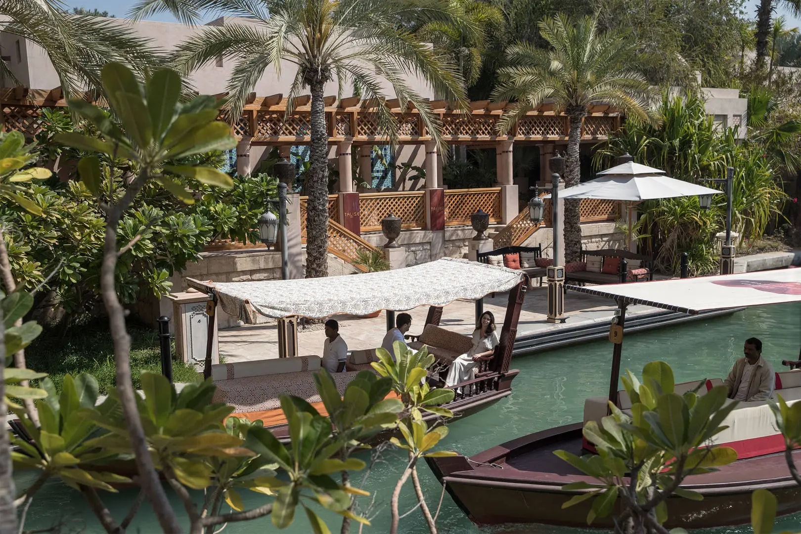 Outside view of the Talise Spa at Madinat Jumeirah
