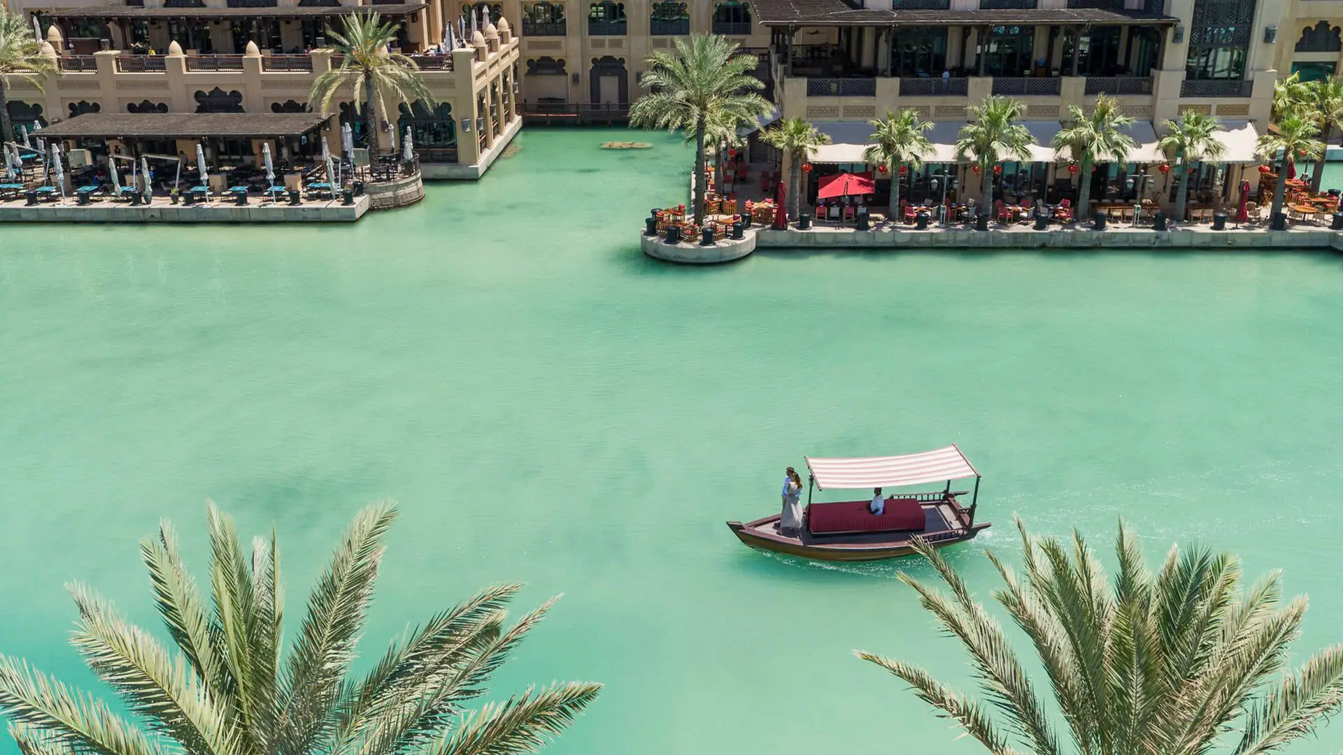 Abra ride at Jumeirah Mina A'Salam in Dubai