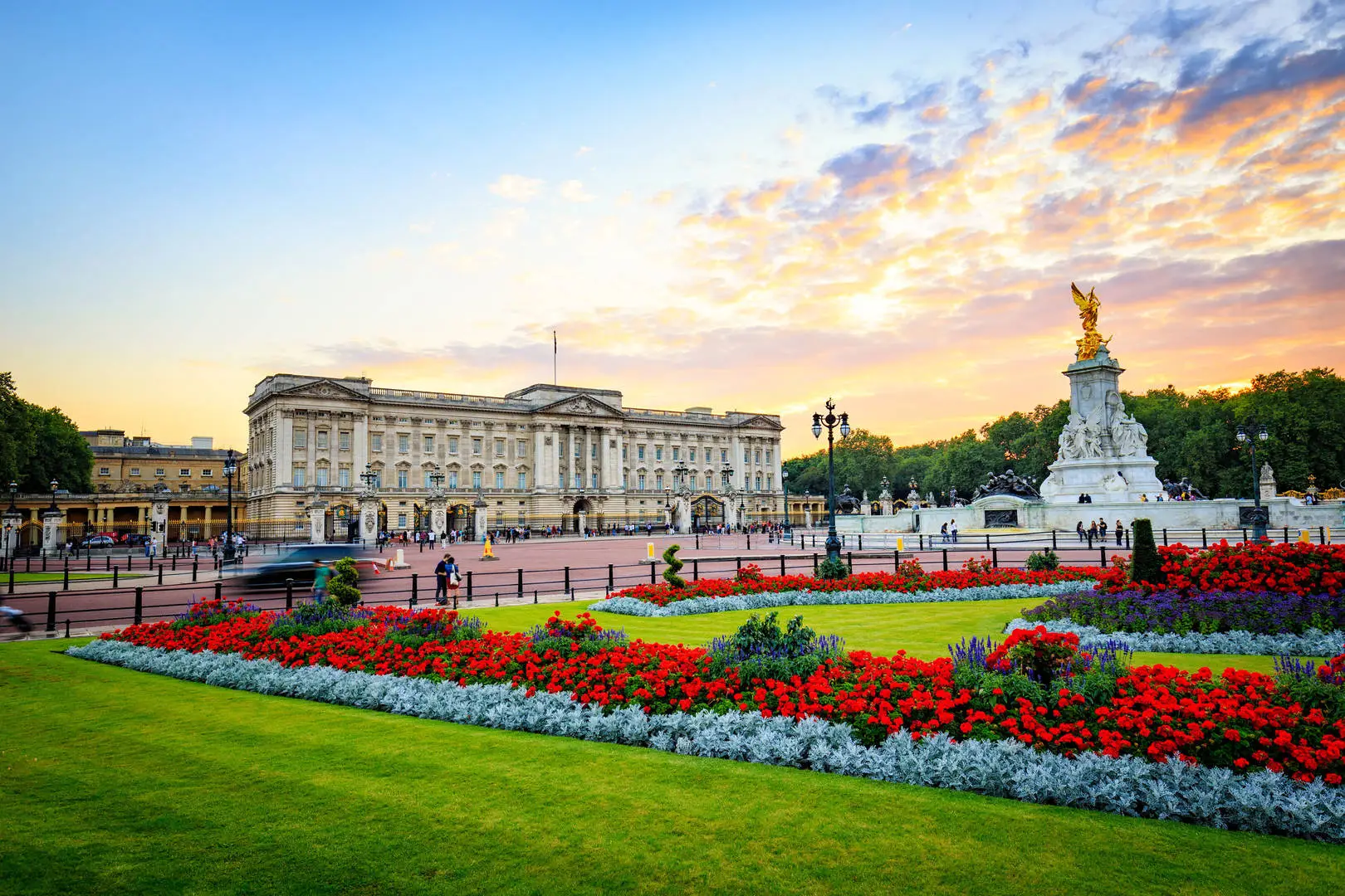 Buckingham Palace in central London