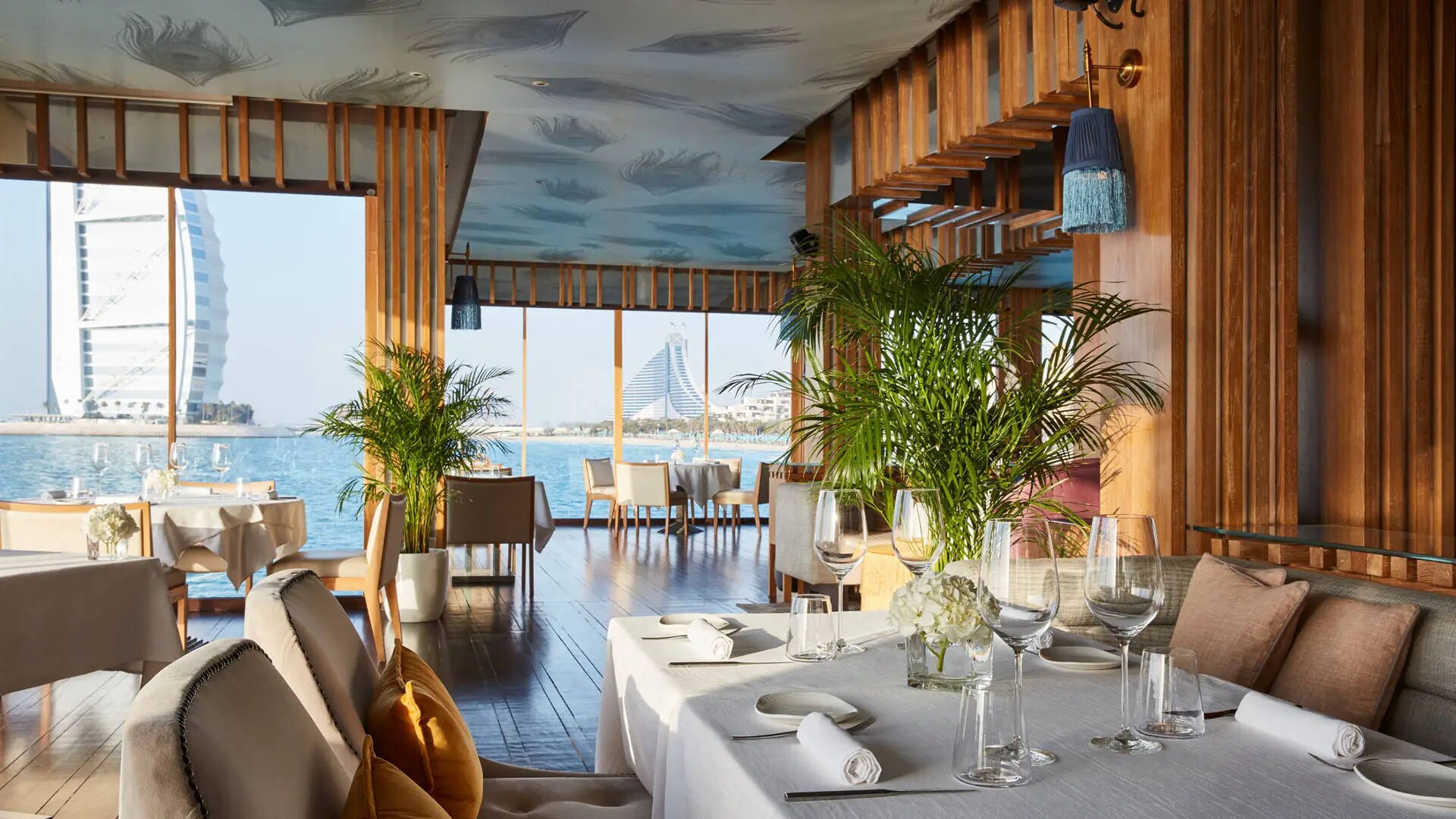 Pierchic at Jumeirah Al Qasr overlooking the Gulf