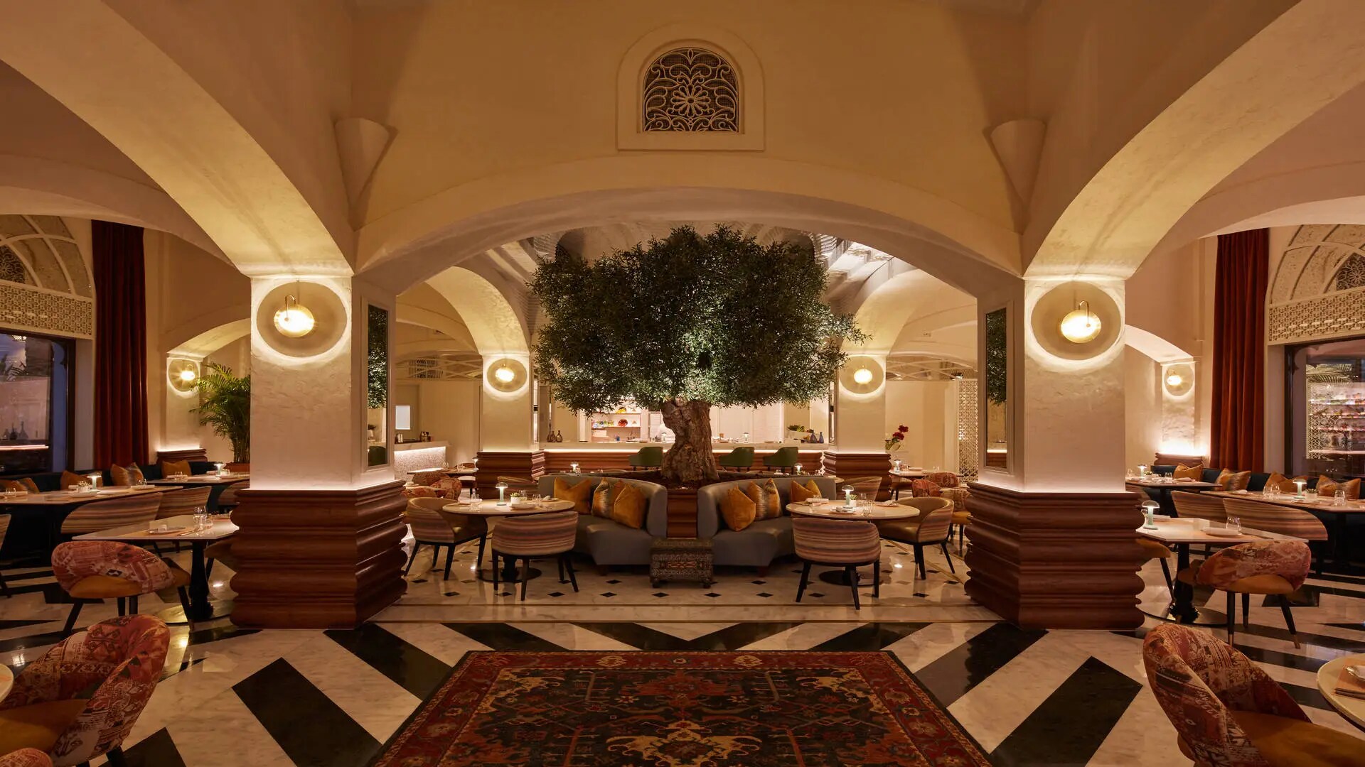 Charming interiors at Al Nafoorah at Jumeirah Al Qar