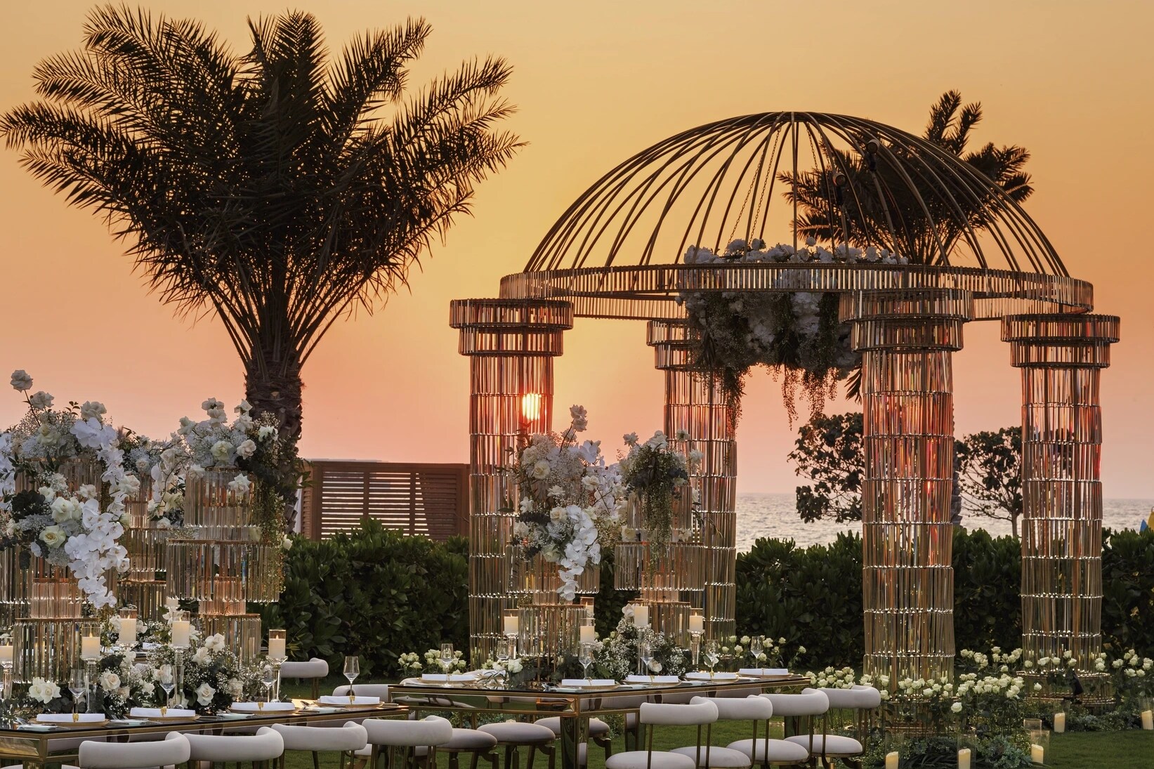 Jumeirah Beach Hotel_Nuska Garden_Event_Wedding_Sunset