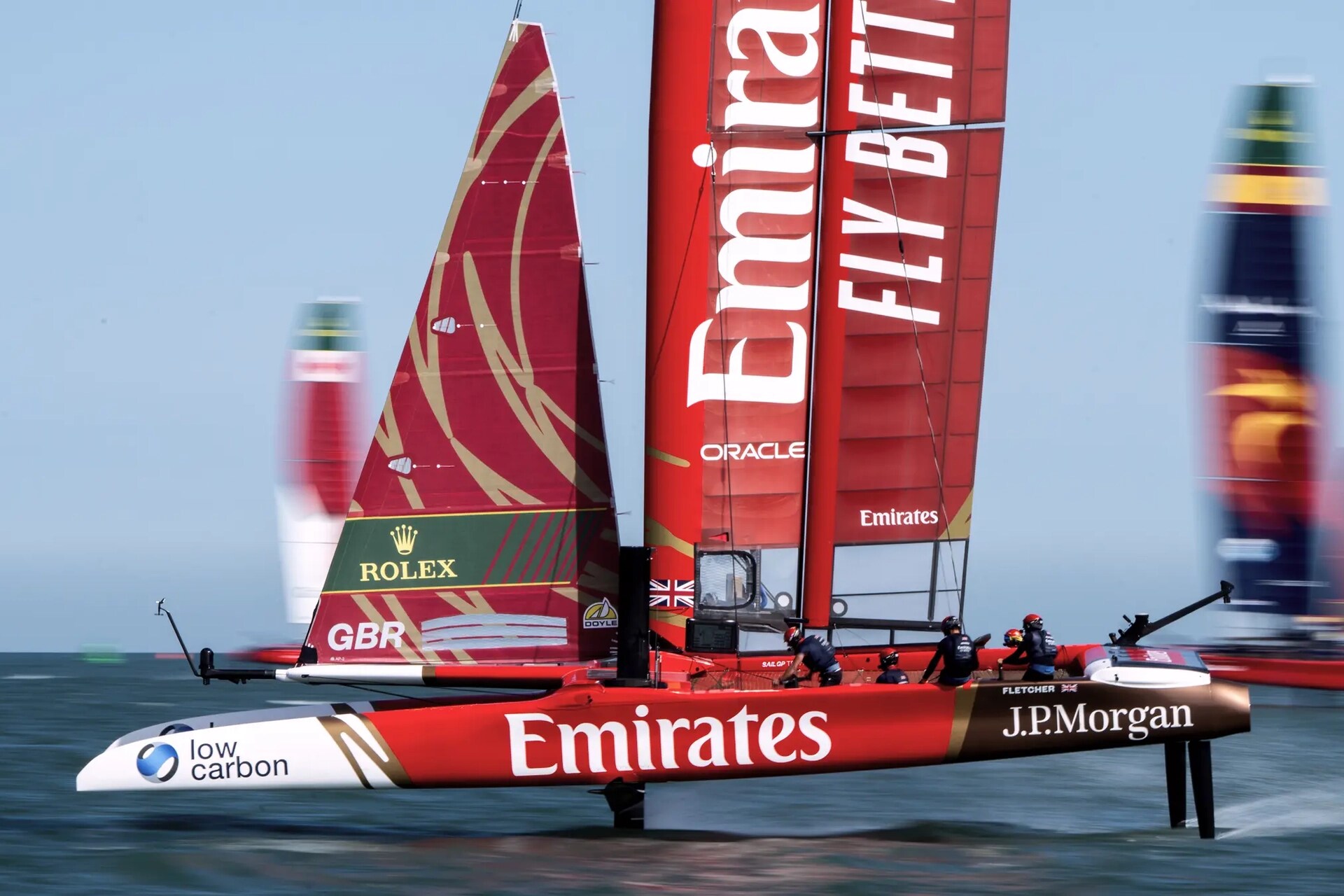 Partnerships - Jumeirah & Emirates Great Britain SailGP Team