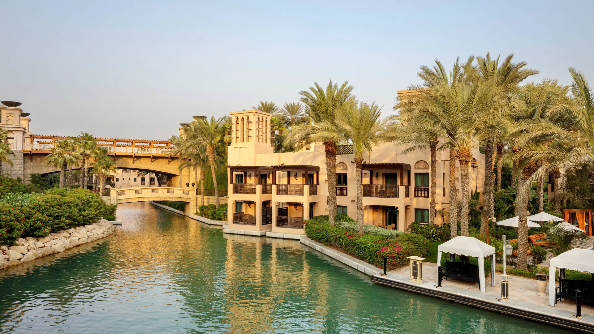 Lagoon View of the Arabian Summerhouse at Jumeirah Dar Al Masyaf