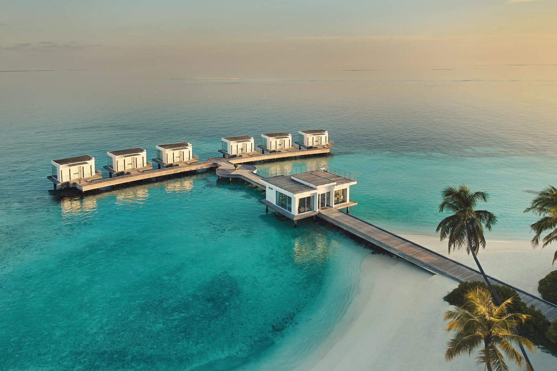 Jumeirah Maldives -  Talise Spa - Aerial View