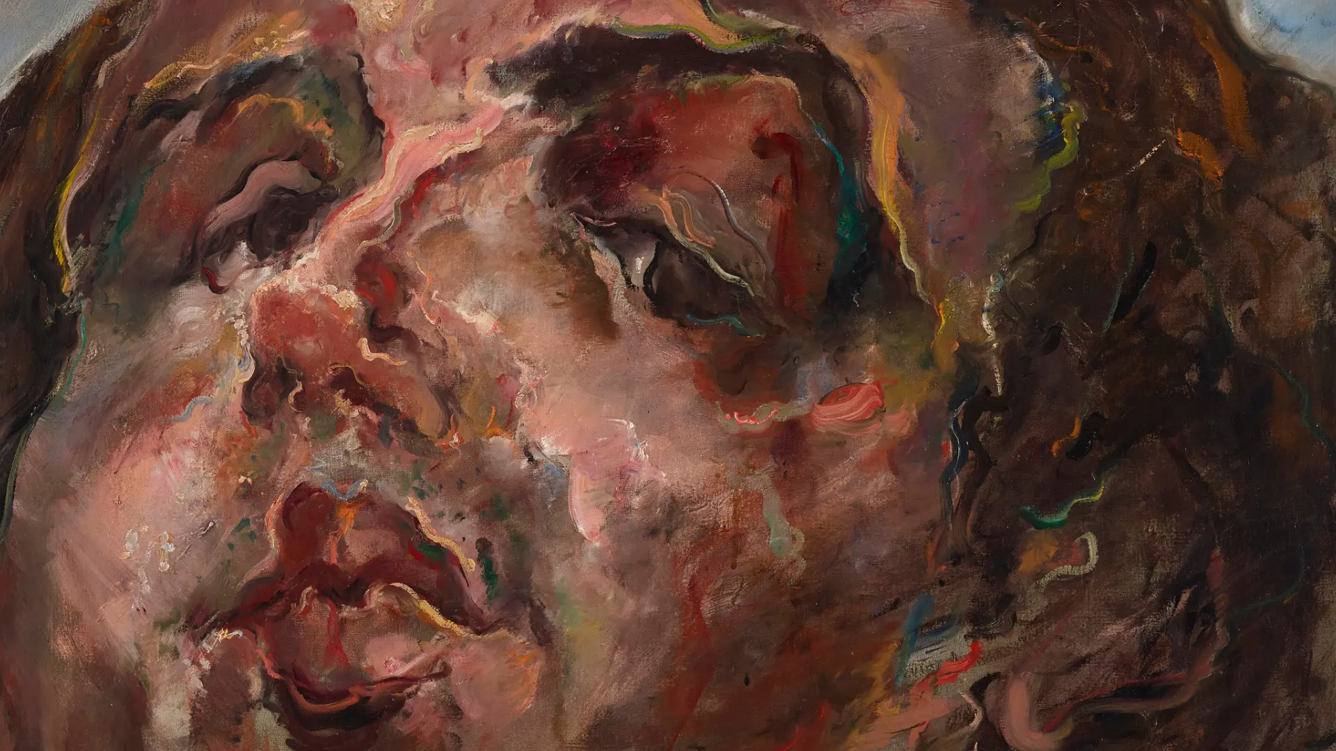 Kopf (Head), 1975–76 by Marwan. Image courtesy of Barjeel Art Foundation, Sharjah.