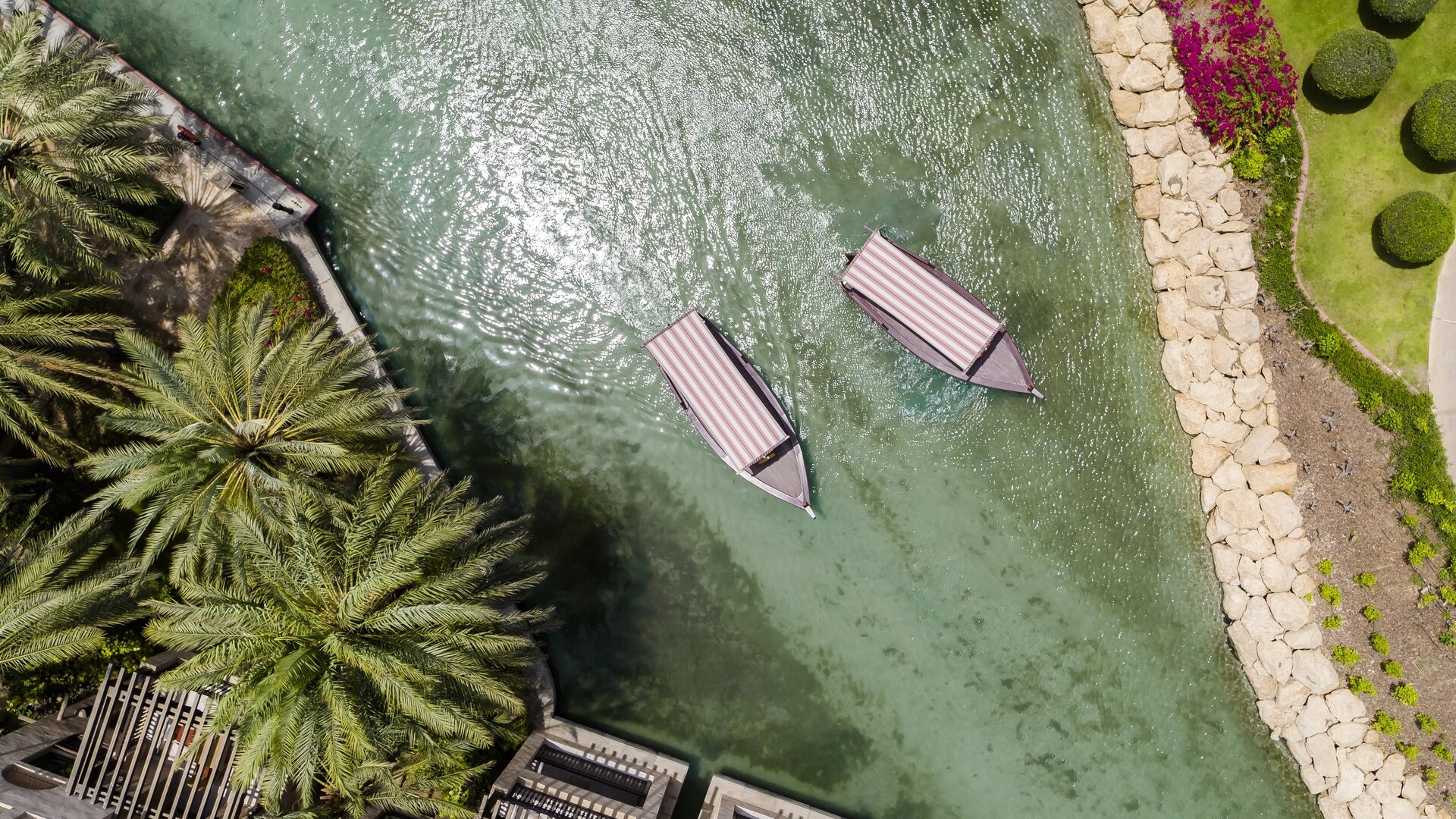 Jumeirah Dar Al Masyaf - Abra - Waterways - Drone
