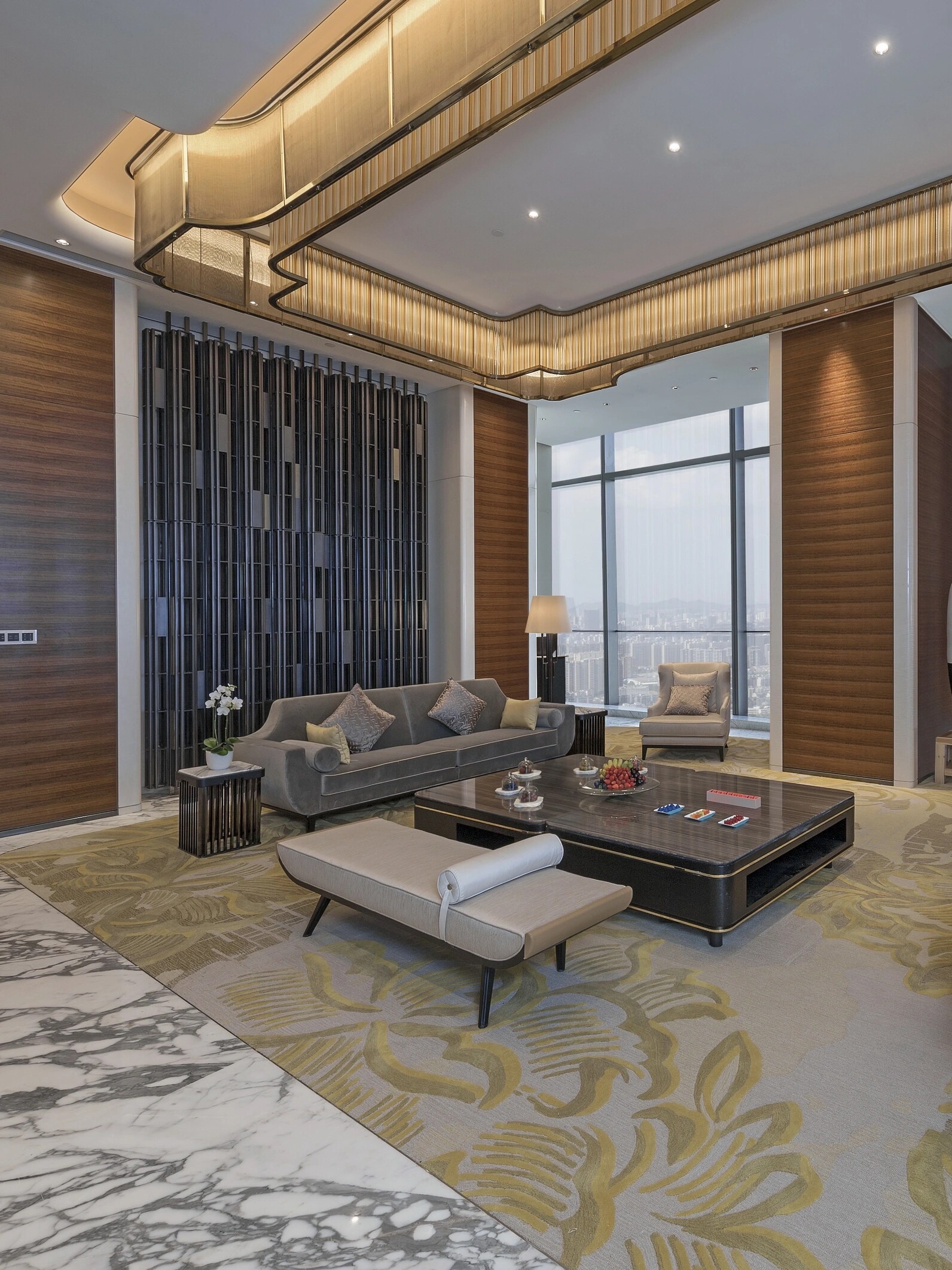 Jumeirah Nanjing-Presidential Suite living room