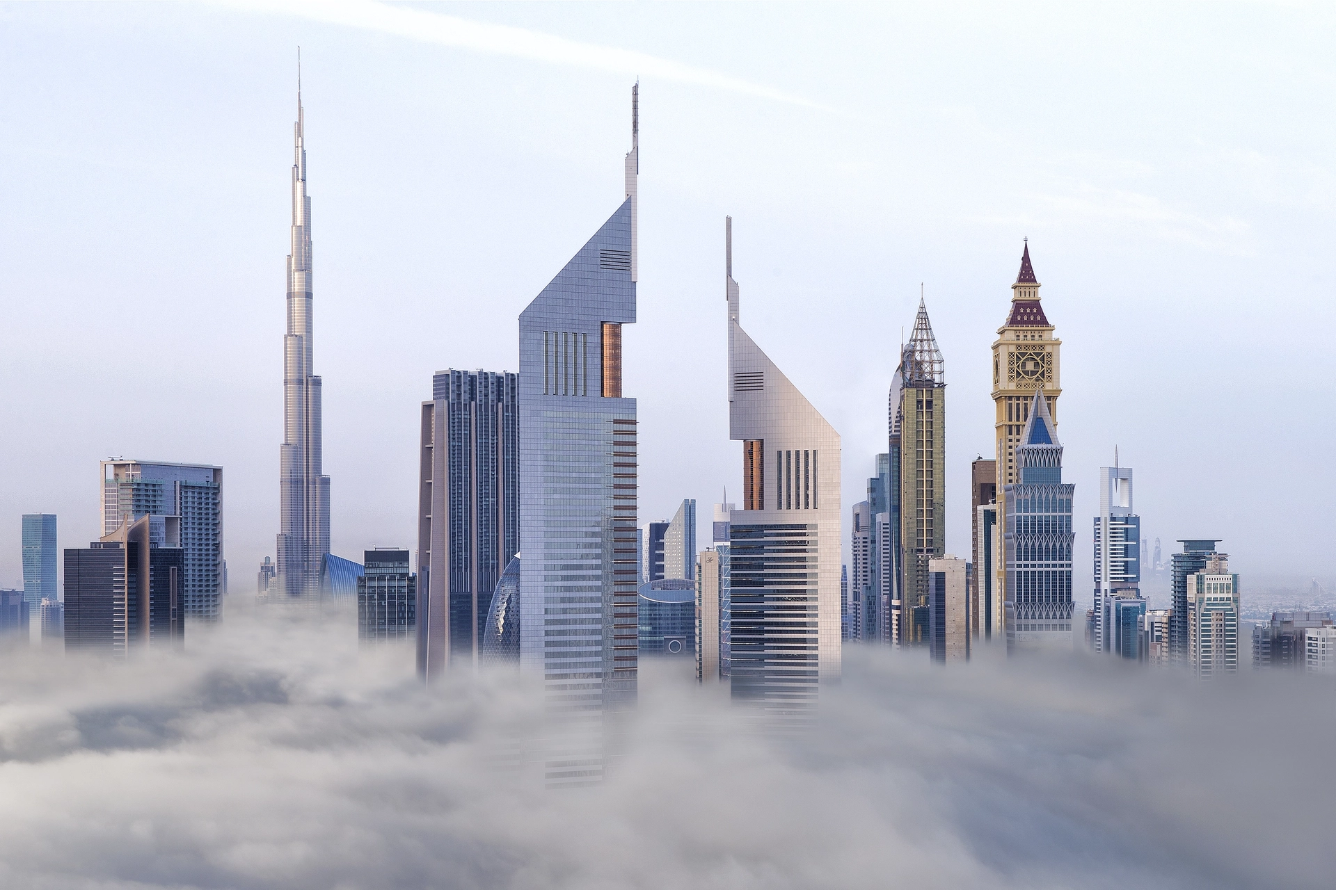 Jumeirah Emirates Towers - Exterior - Clouds