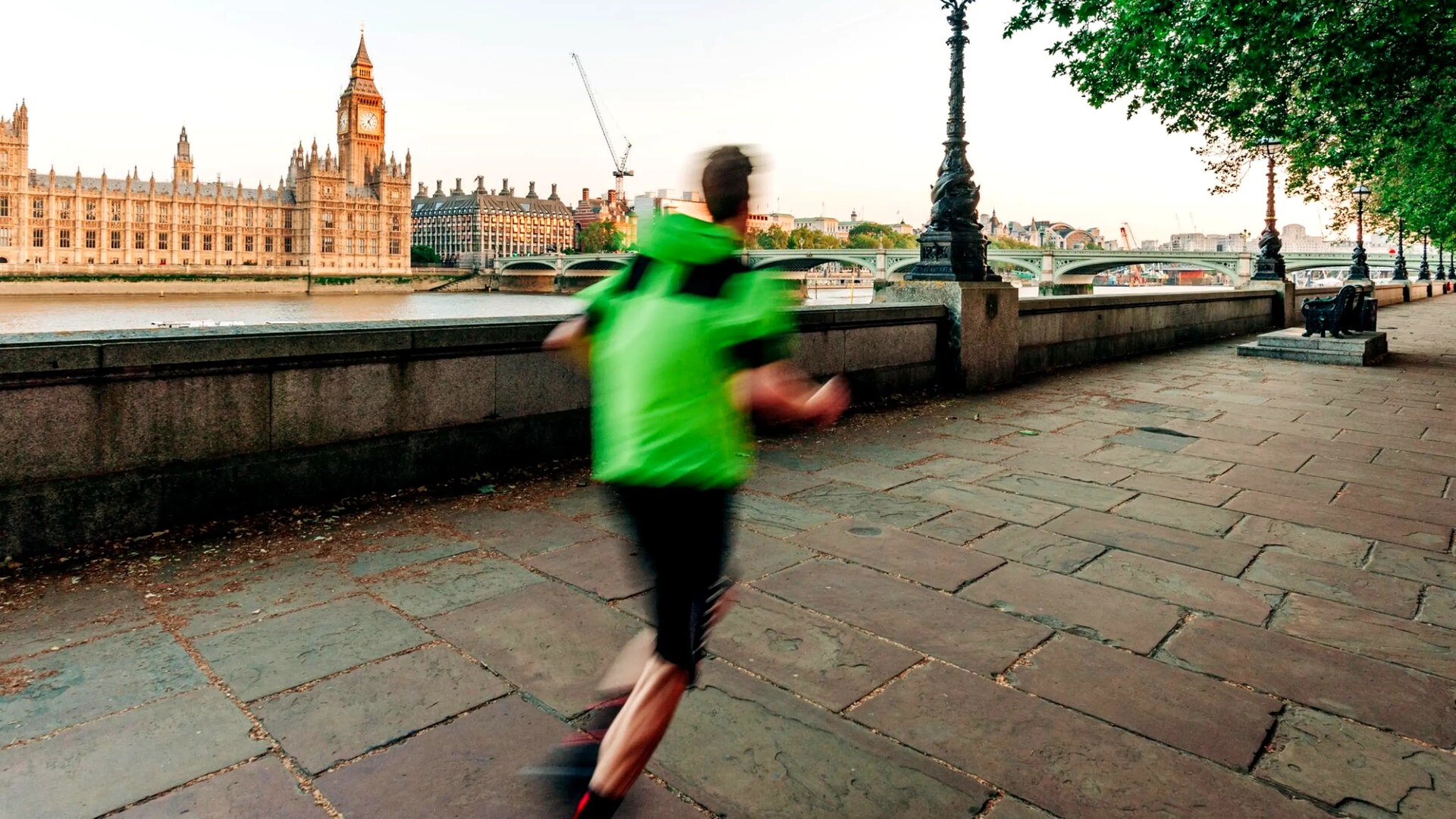 Running in Green Park